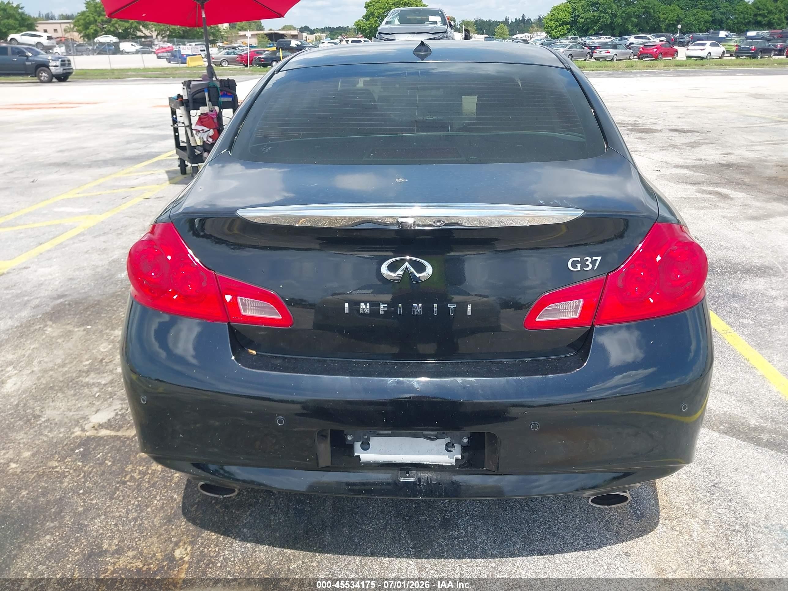 2013 Infiniti G37 Journey Black vin: JN1CV6AP5DM716035