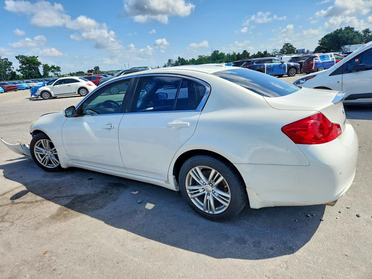 2013 Infiniti G37 Sedan Journey White vin: JN1CV6AP5DM721347