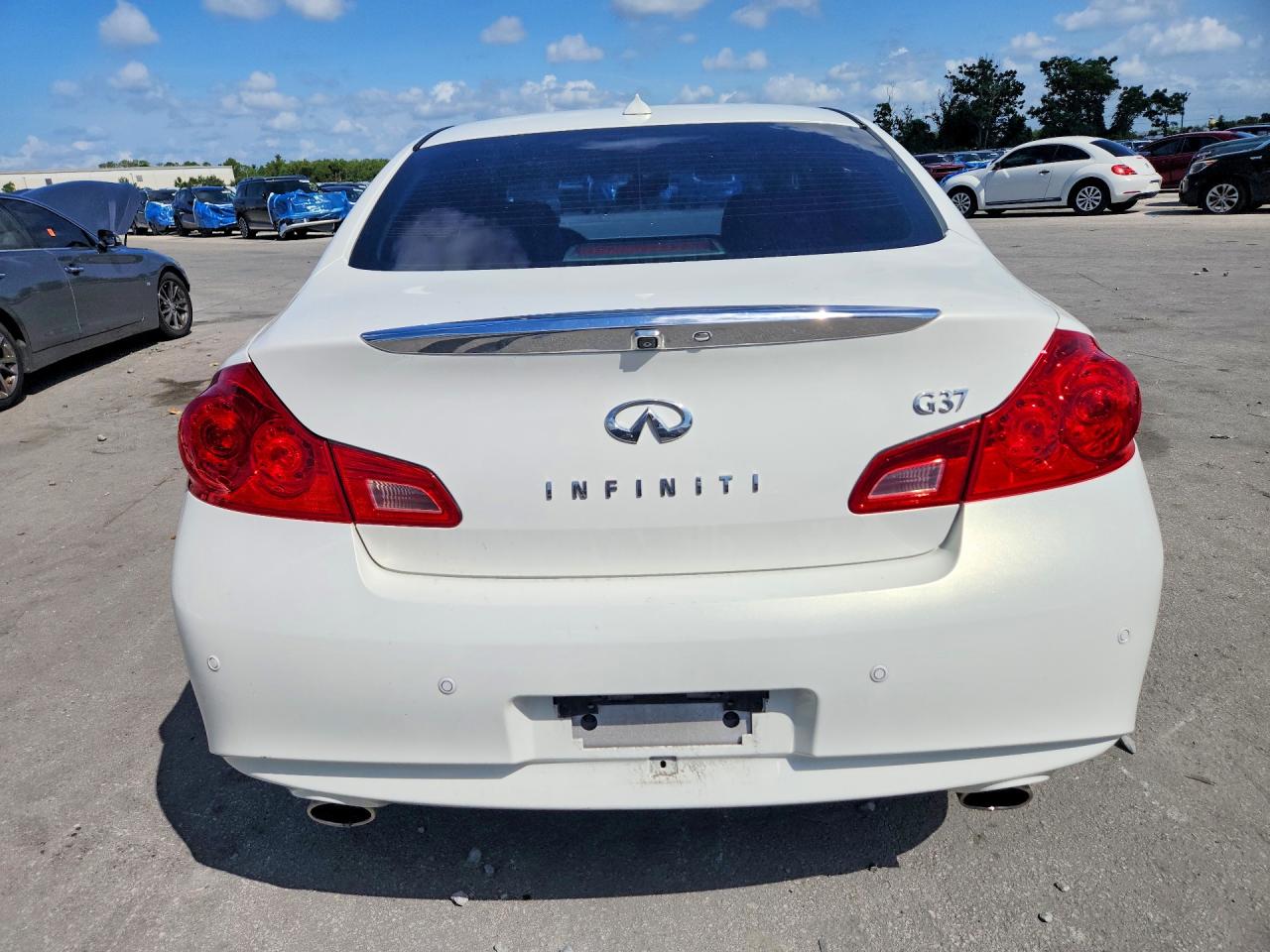 2013 Infiniti G37 Sedan Journey White vin: JN1CV6AP5DM721347