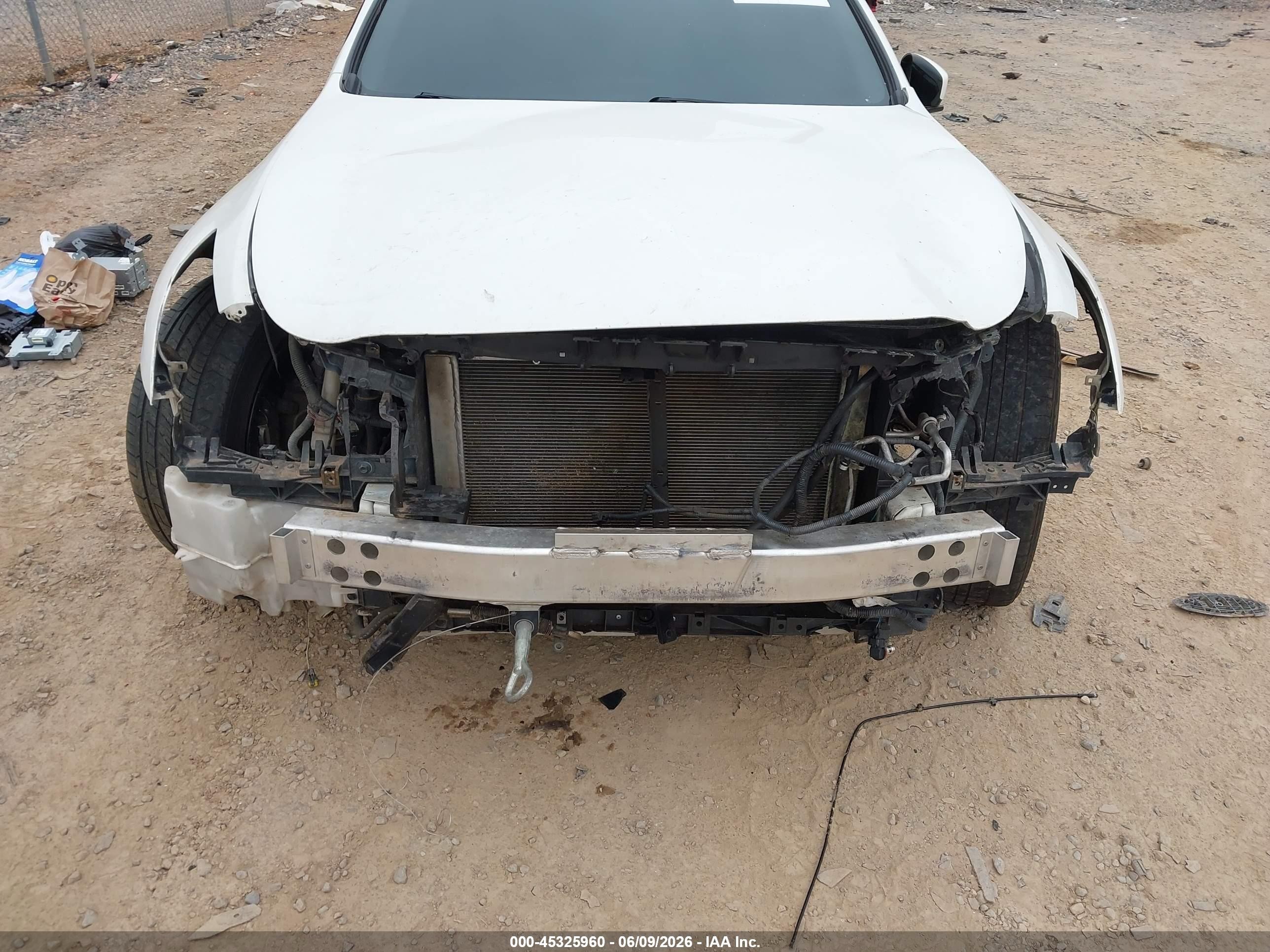 2013 Infiniti G37 Journey Белый vin: JN1CV6AP5DM721557