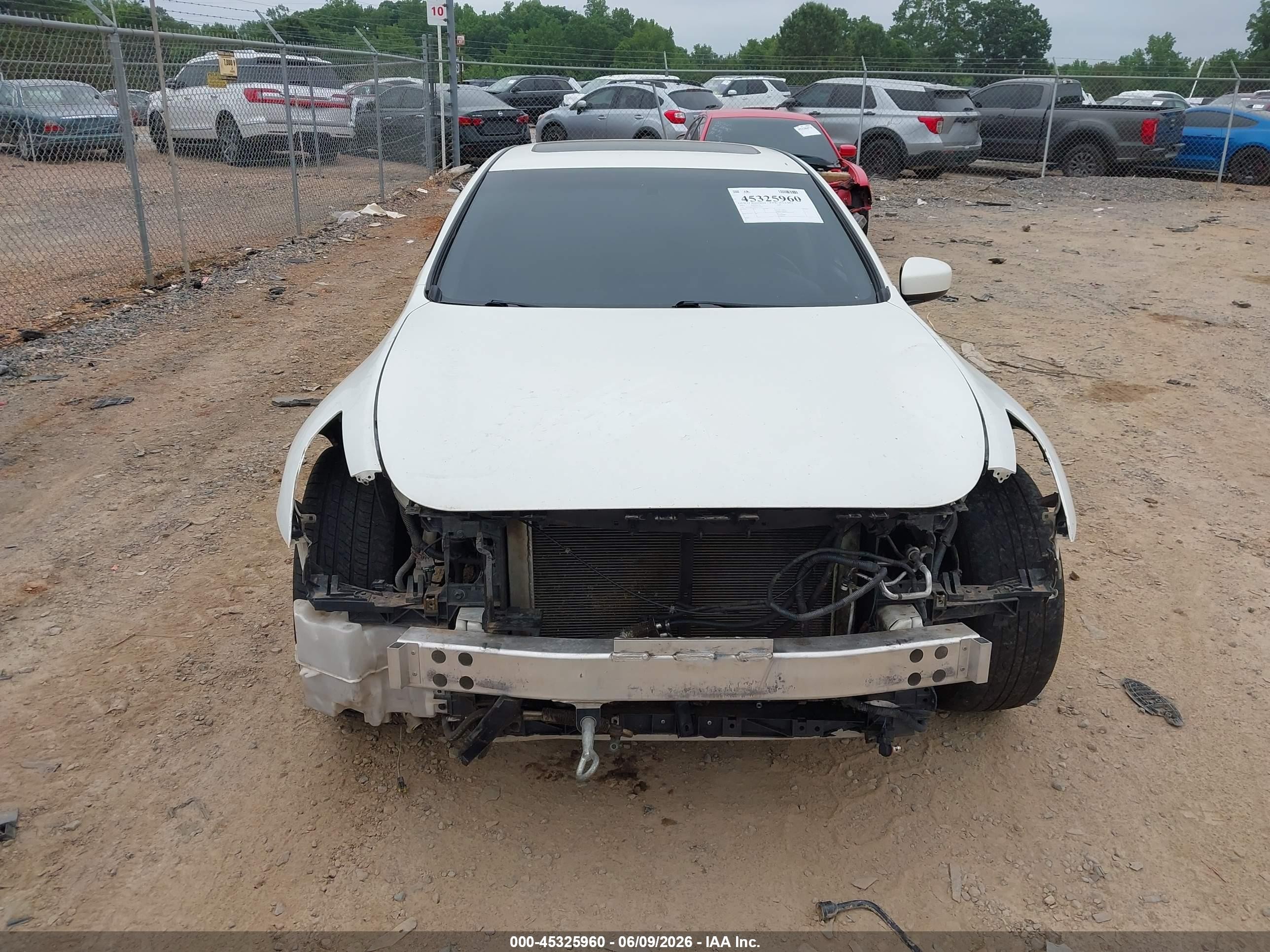 2013 Infiniti G37 Journey Белый vin: JN1CV6AP5DM721557