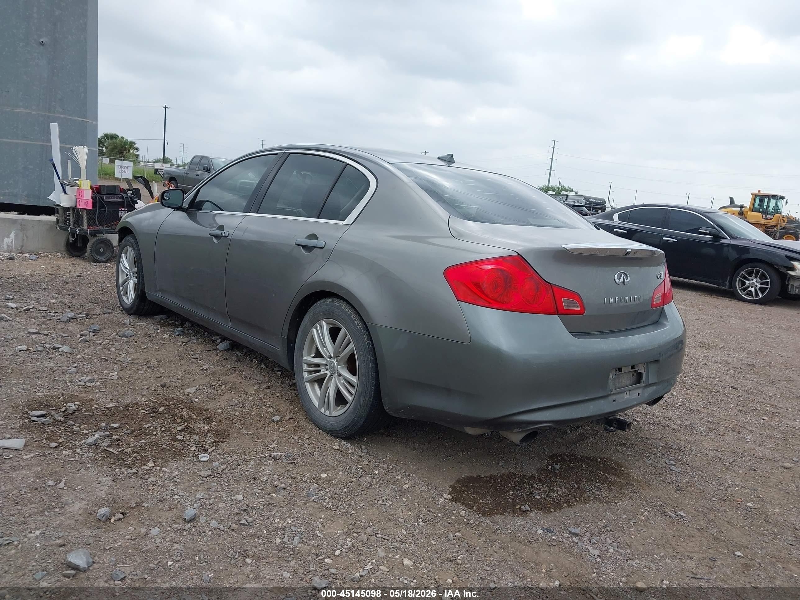 2013 Infiniti G37 Journey Gray vin: JN1CV6AP5DM726533
