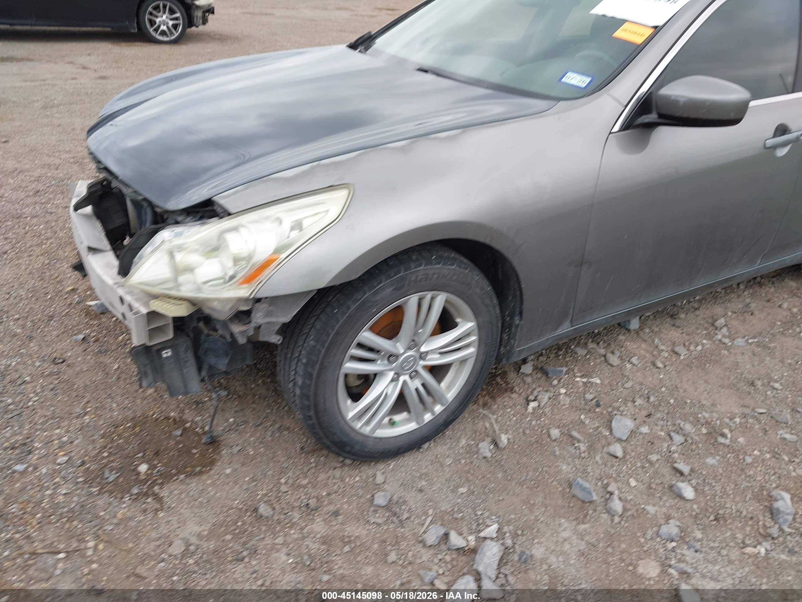 2013 Infiniti G37 Journey Gray vin: JN1CV6AP5DM726533
