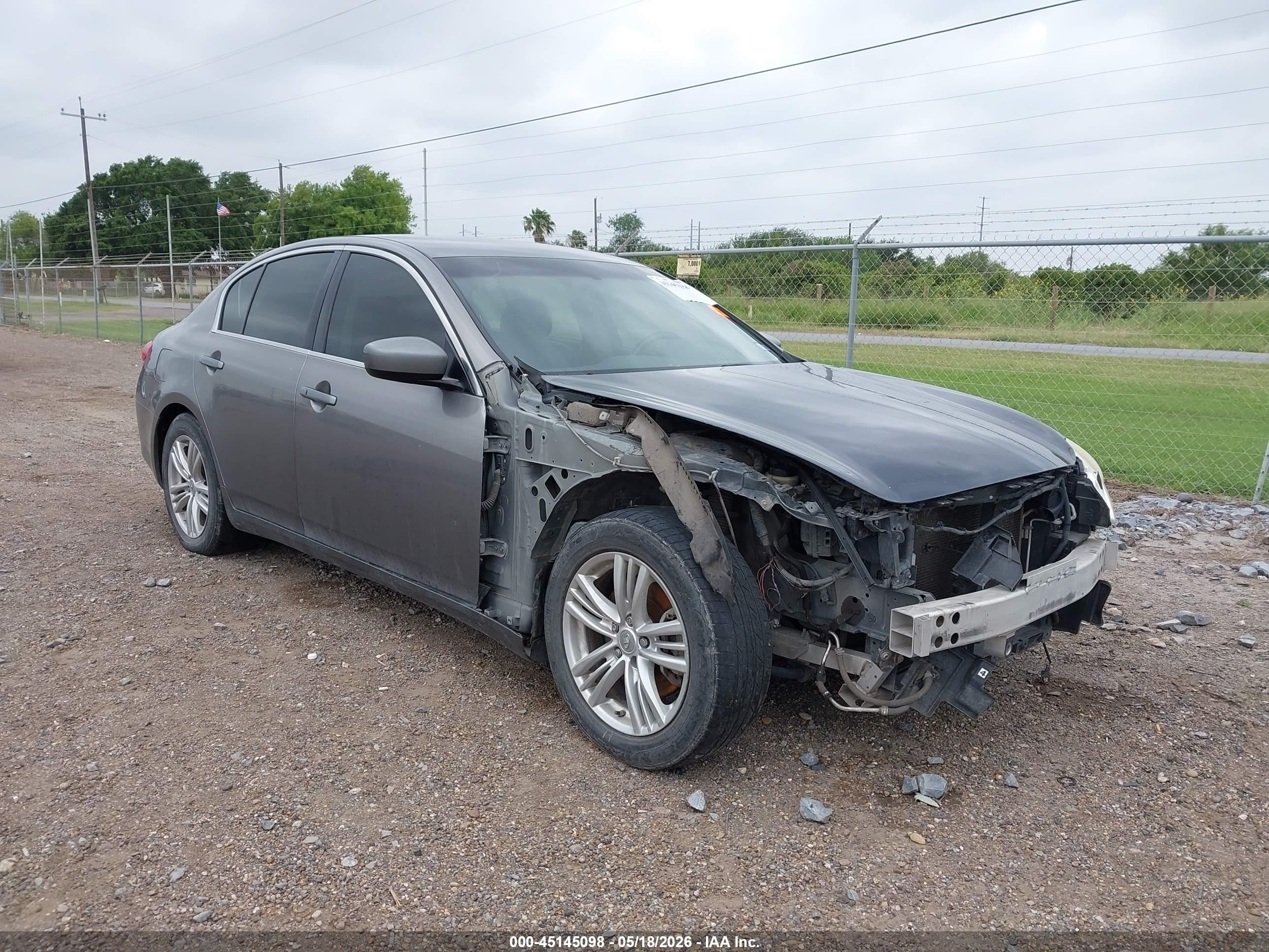 2013 Infiniti G37 Journey Серый vin: JN1CV6AP5DM726533