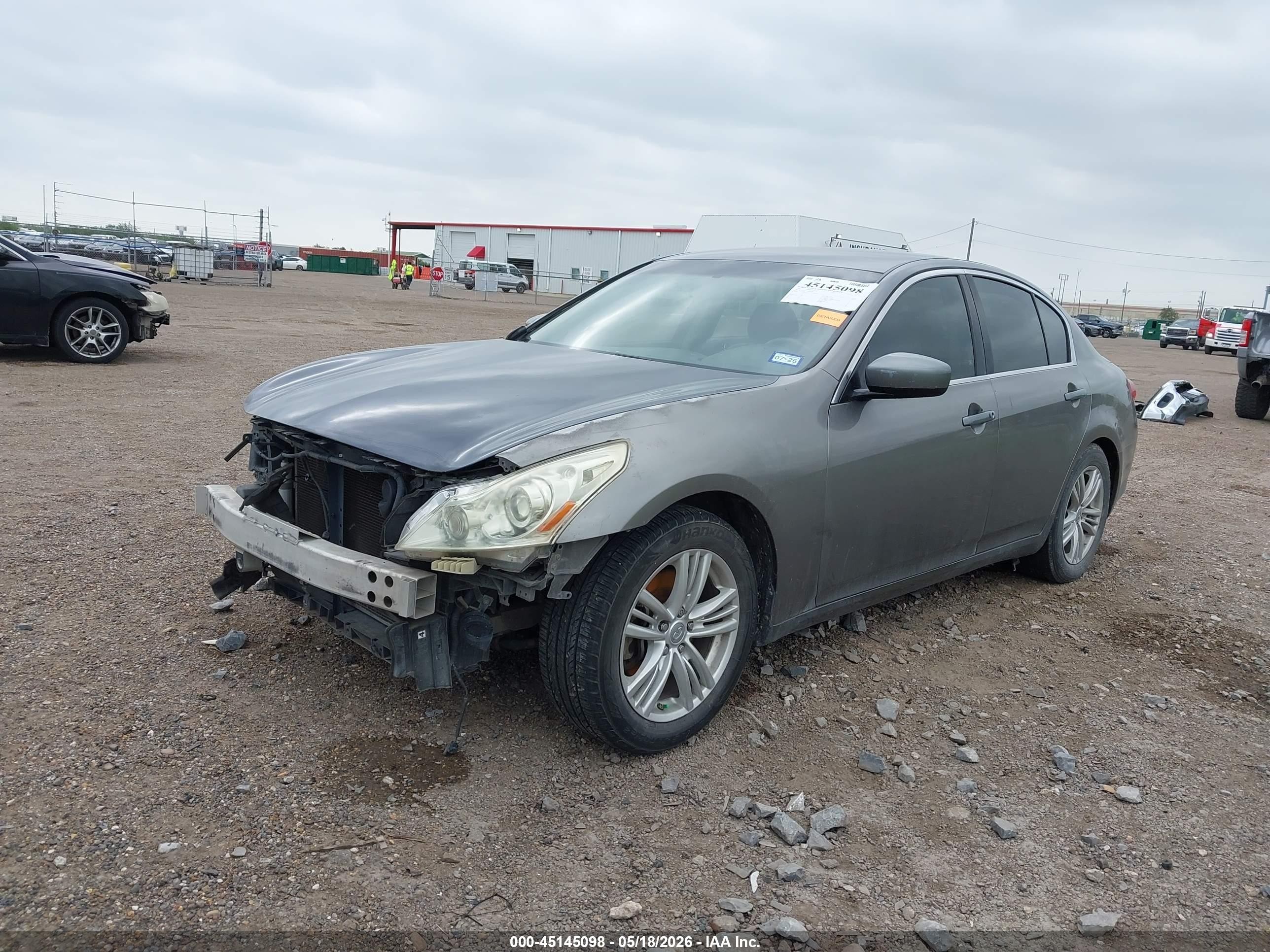 2013 Infiniti G37 Journey Gray vin: JN1CV6AP5DM726533