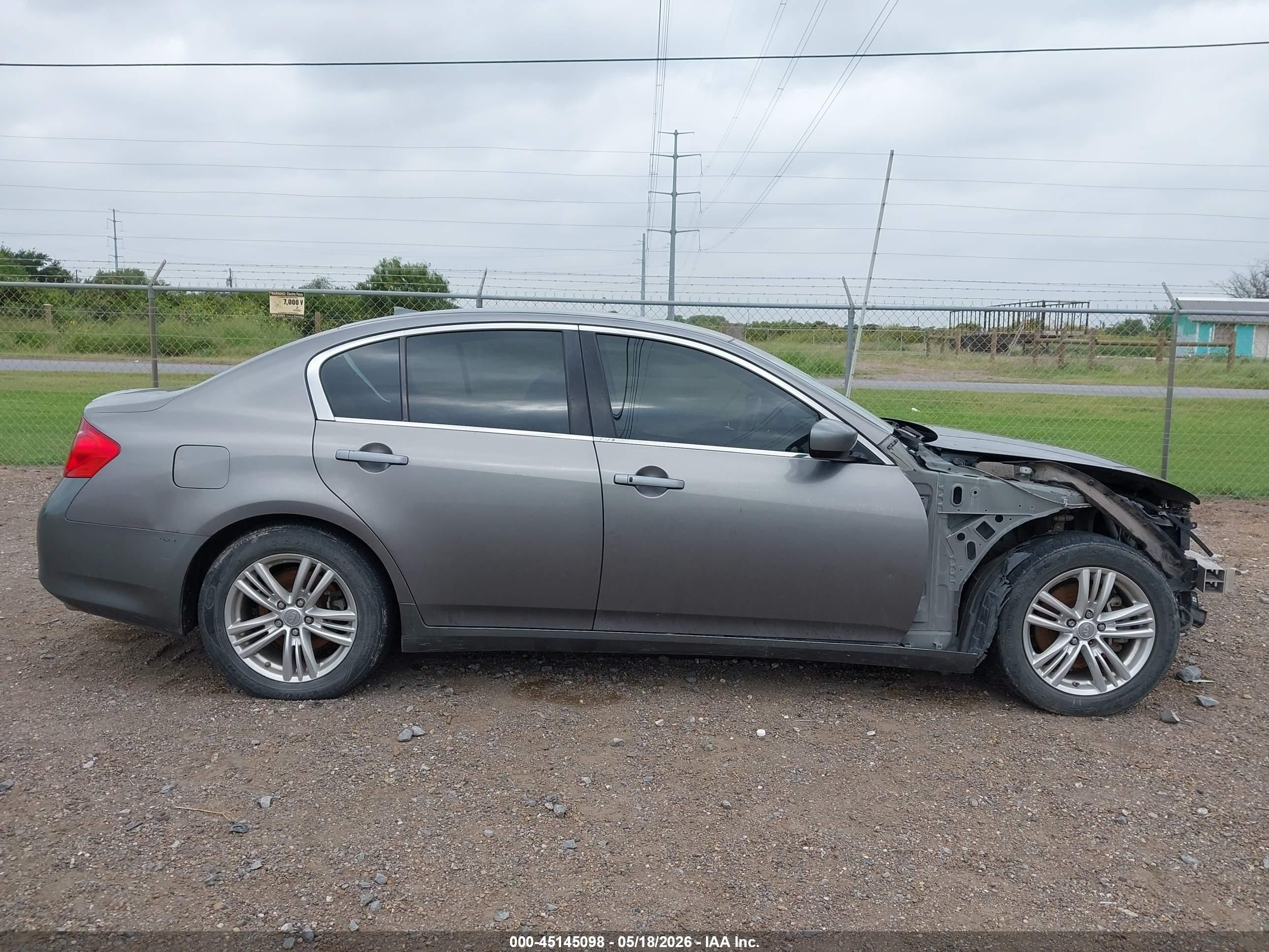 2013 Infiniti G37 Journey Gray vin: JN1CV6AP5DM726533
