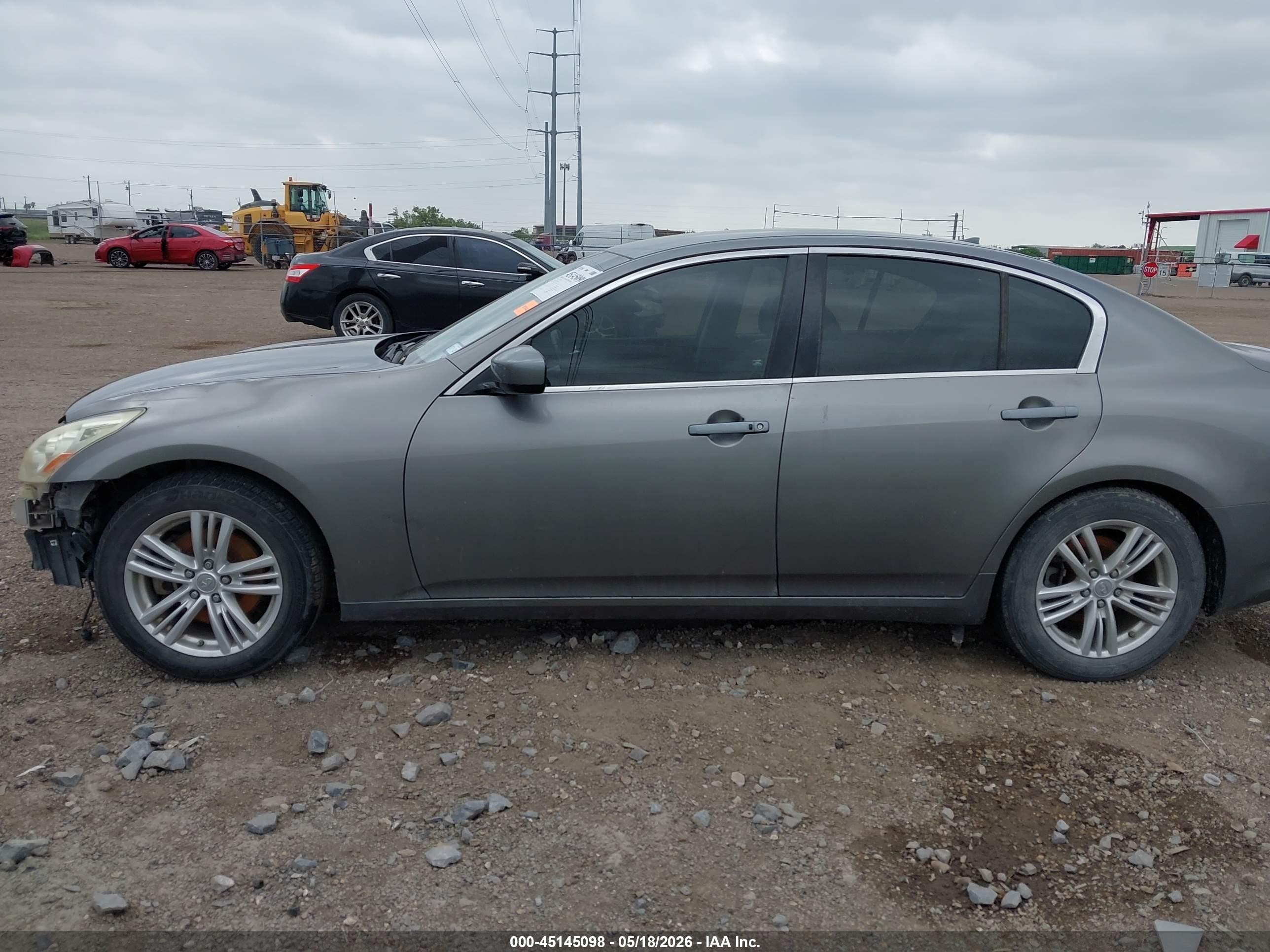 2013 Infiniti G37 Journey Gray vin: JN1CV6AP5DM726533