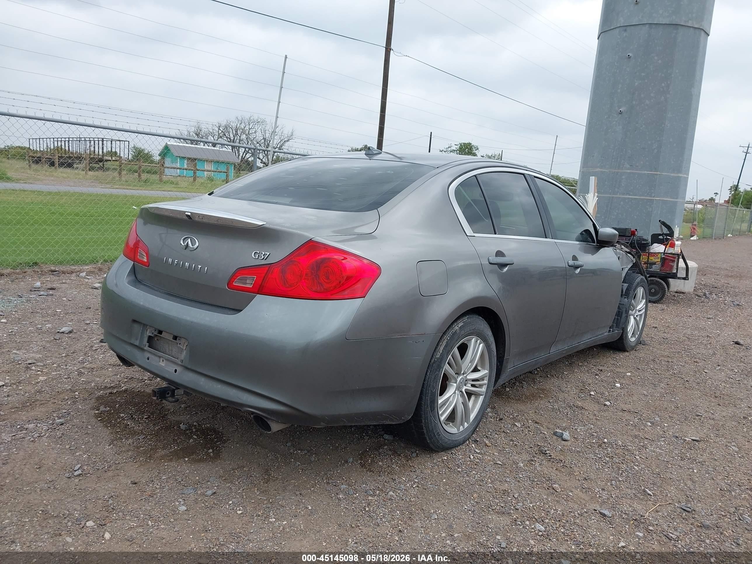 2013 Infiniti G37 Journey Gray vin: JN1CV6AP5DM726533