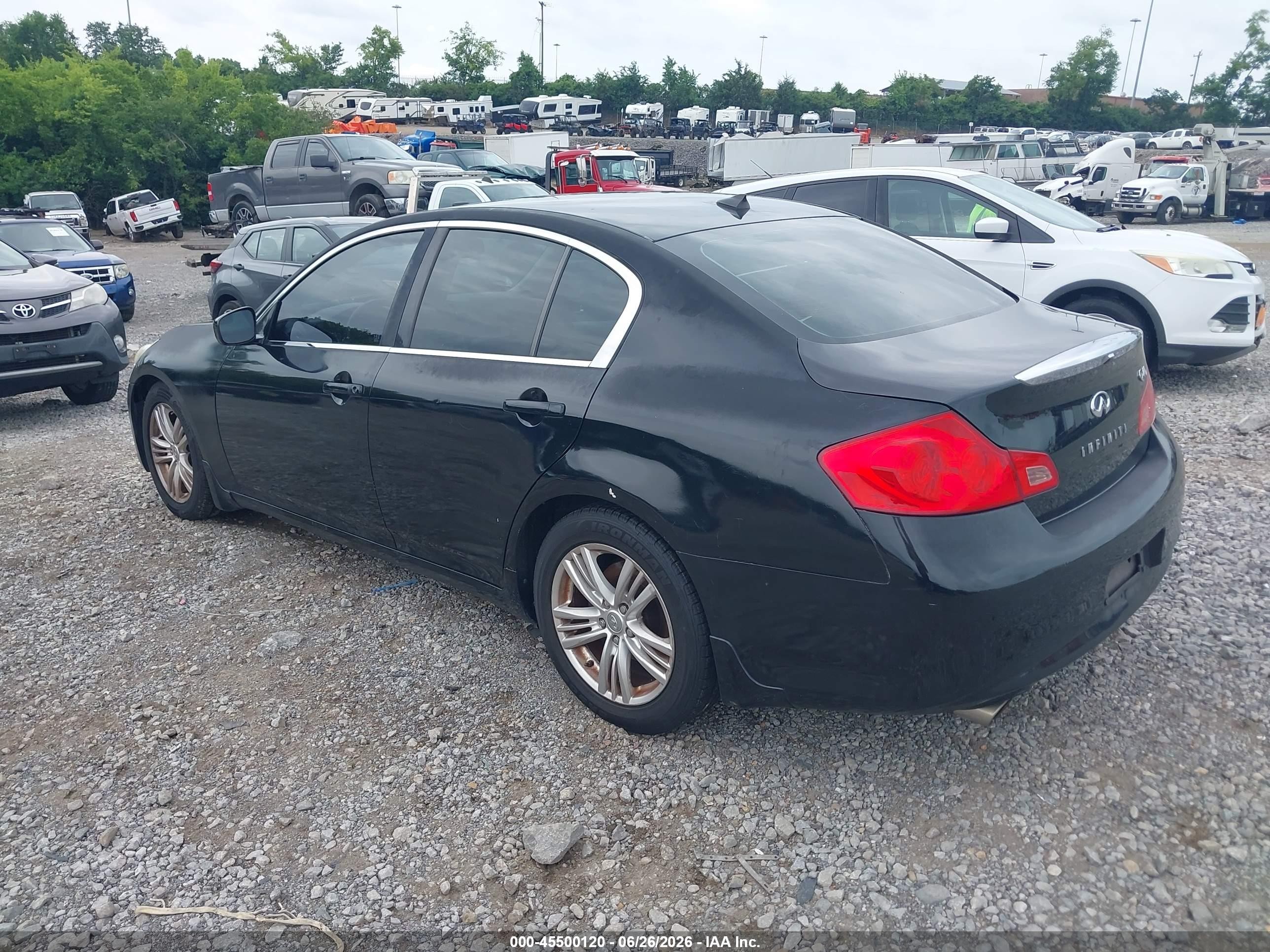 2015 Infiniti Q40   Black vin: JN1CV6AP5FM500821