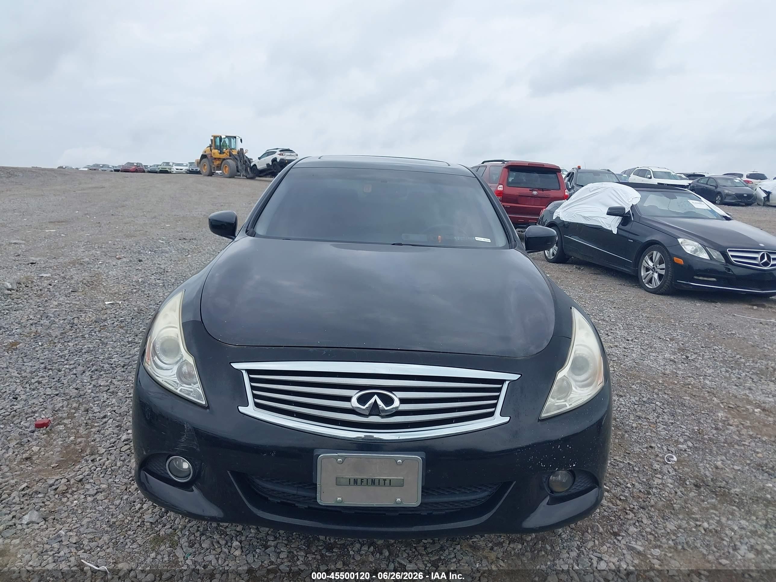 2015 Infiniti Q40   Black vin: JN1CV6AP5FM500821