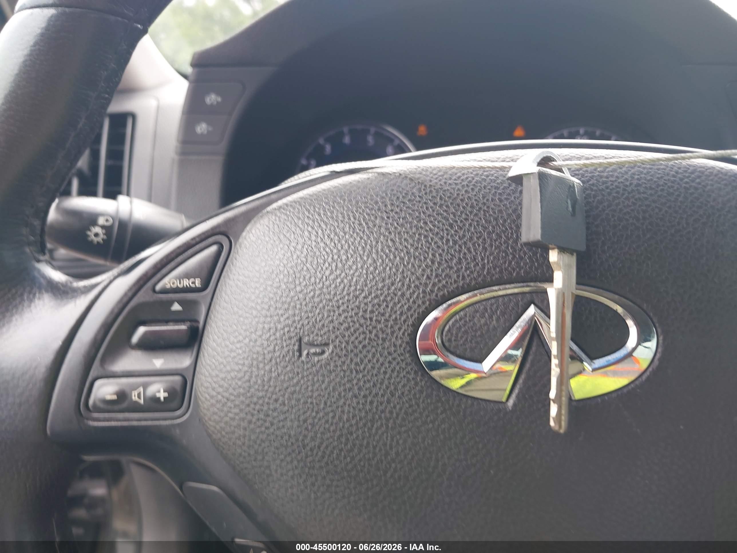 2015 Infiniti Q40   Black vin: JN1CV6AP5FM500821