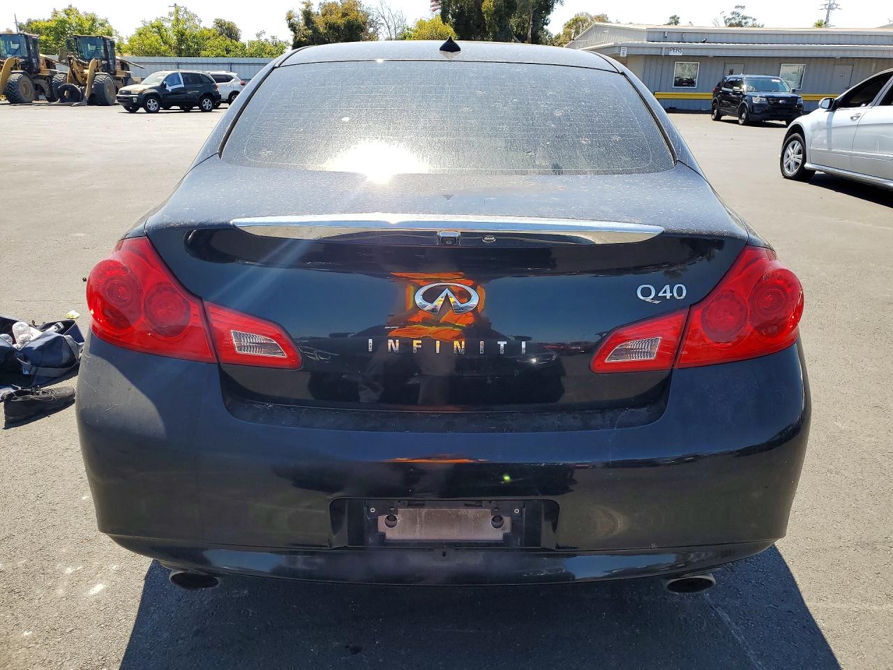 2015 Infiniti Q40 Base Black vin: JN1CV6AP5FM500897