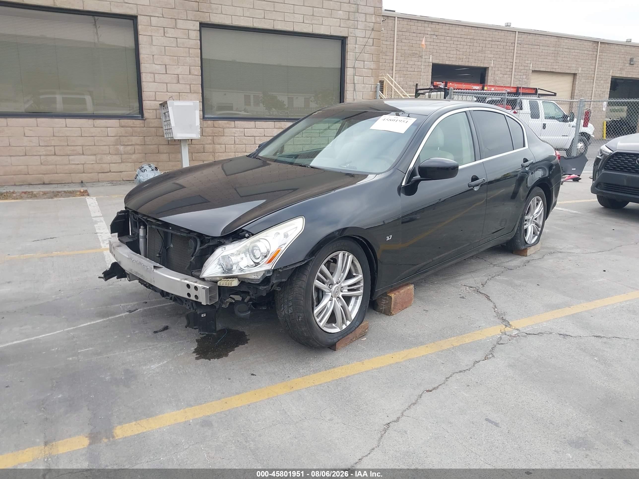 2015 Infiniti Q40 Black vin: JN1CV6AP5FM501001