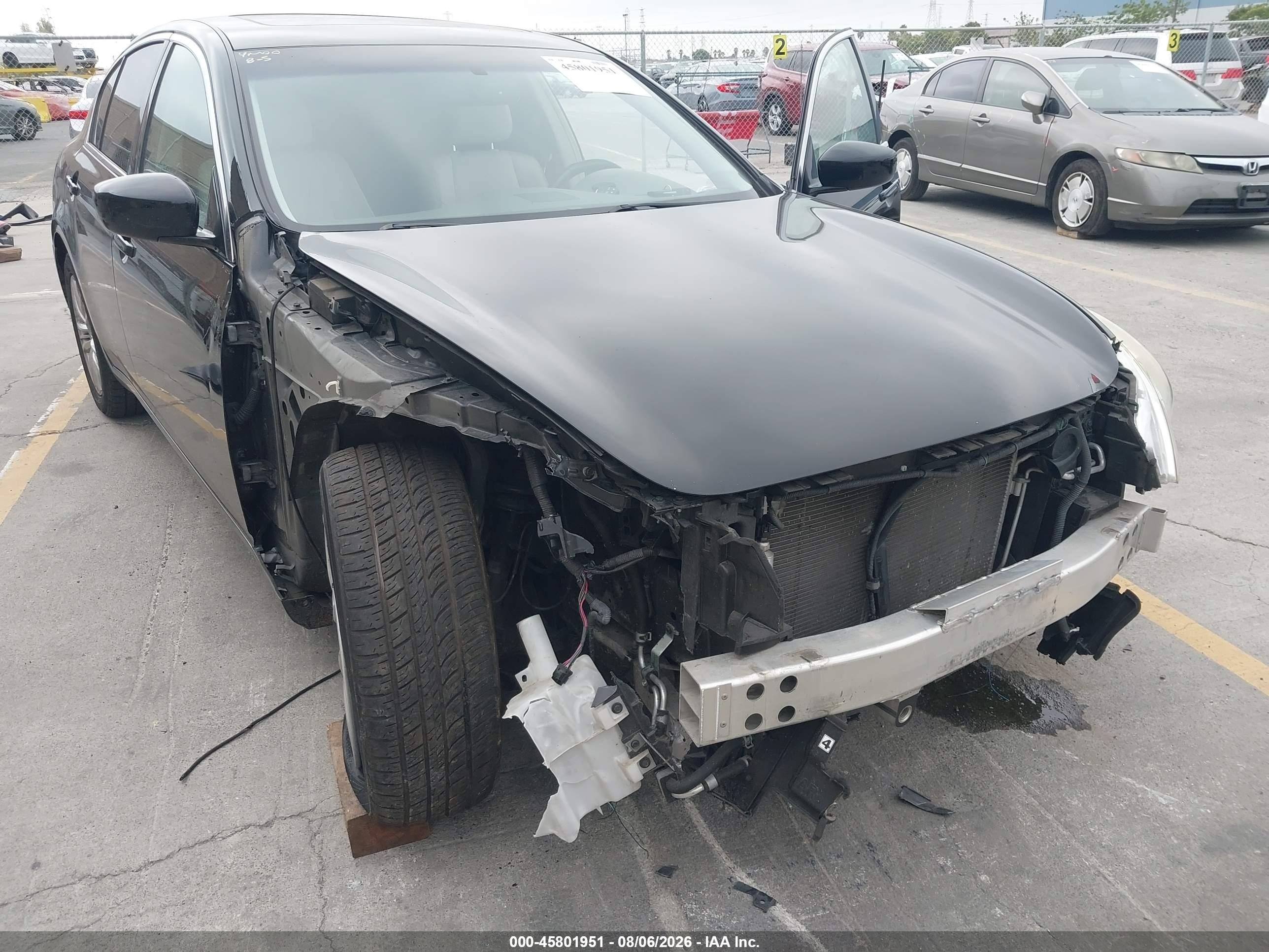 2015 Infiniti Q40 Black vin: JN1CV6AP5FM501001