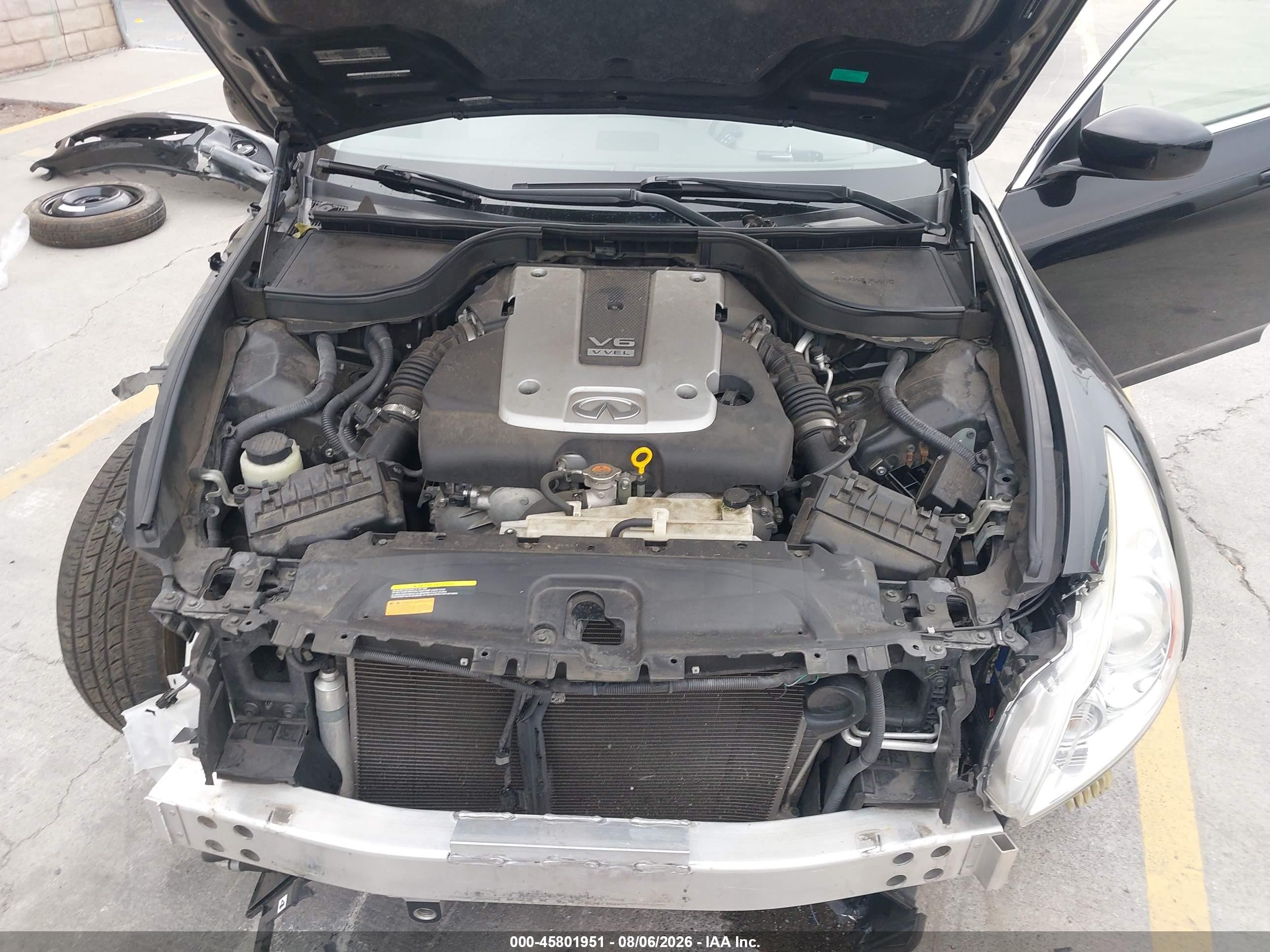 2015 Infiniti Q40 Black vin: JN1CV6AP5FM501001