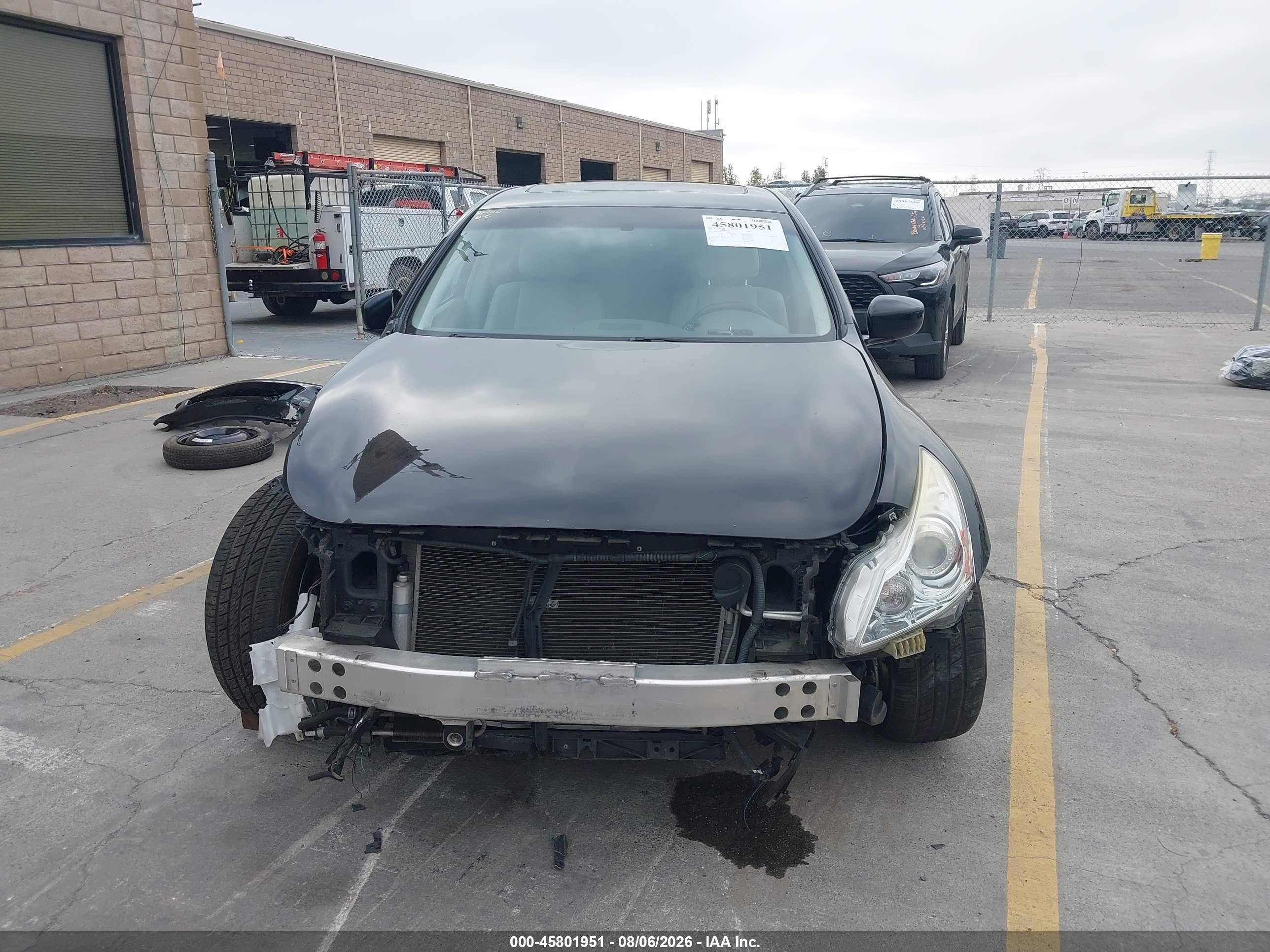 2015 Infiniti Q40 Black vin: JN1CV6AP5FM501001