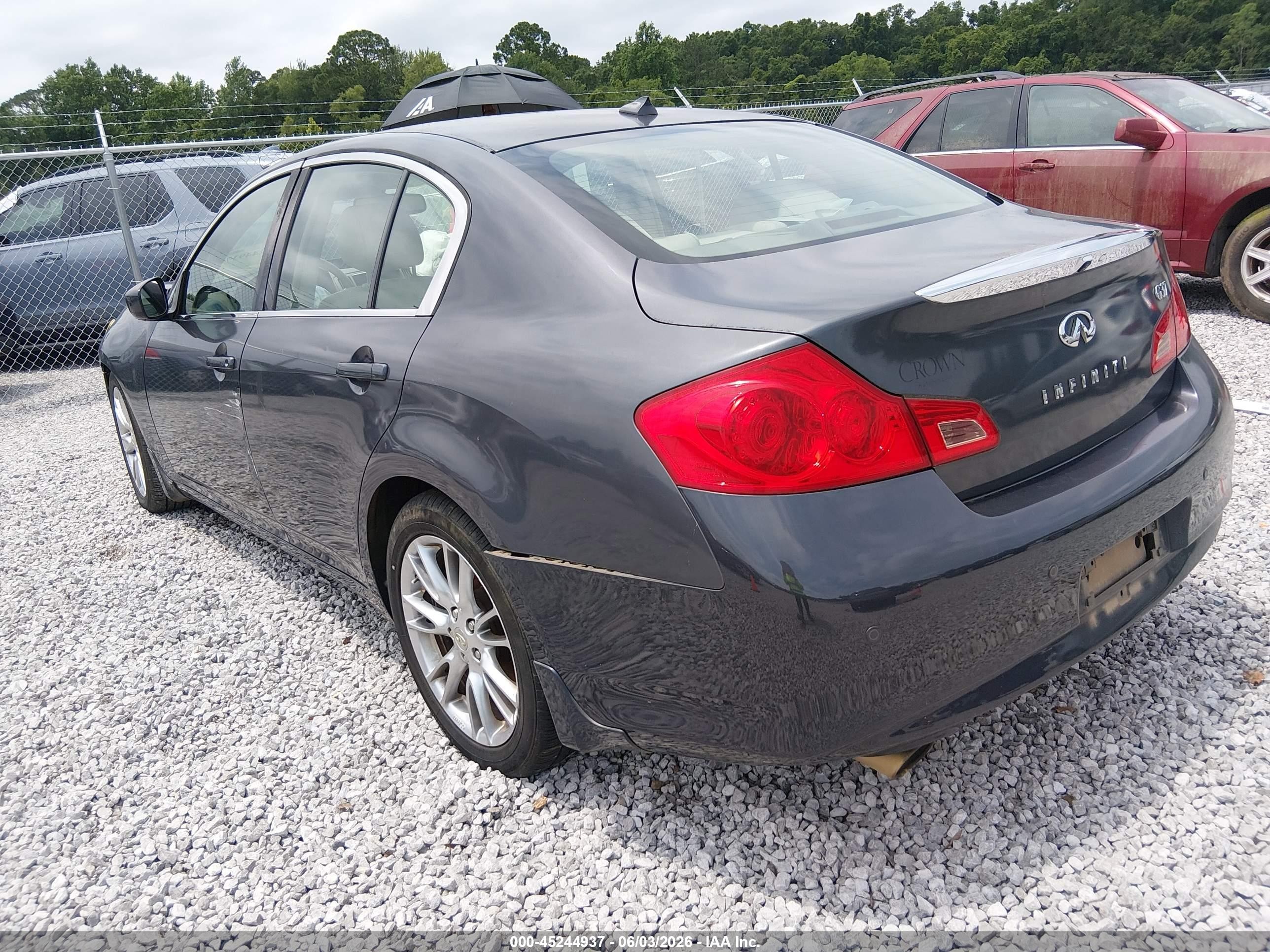 2010 Infiniti G37 Journey Gray vin: JN1CV6AP6AM202951