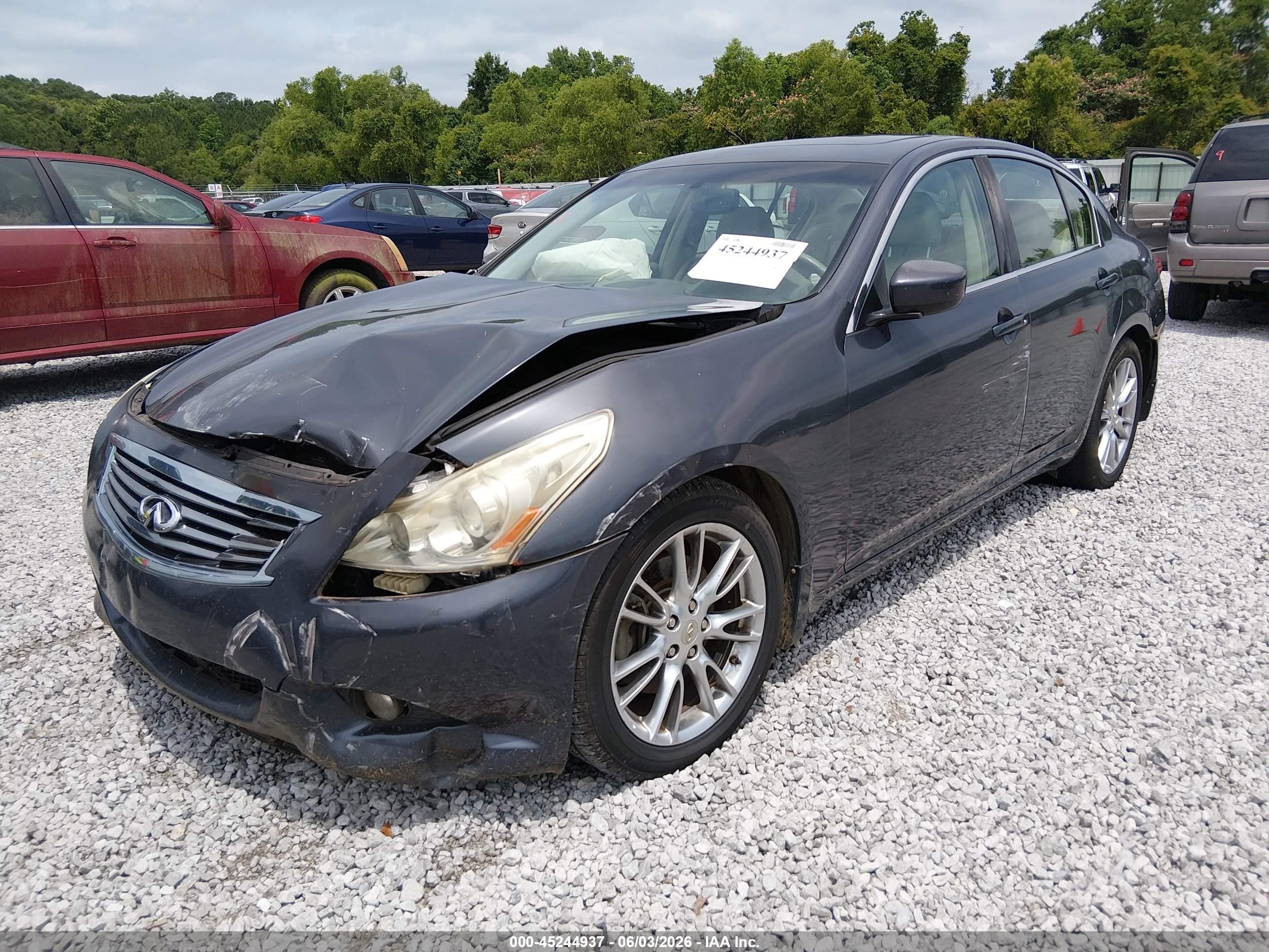 2010 Infiniti G37 Journey Gray vin: JN1CV6AP6AM202951