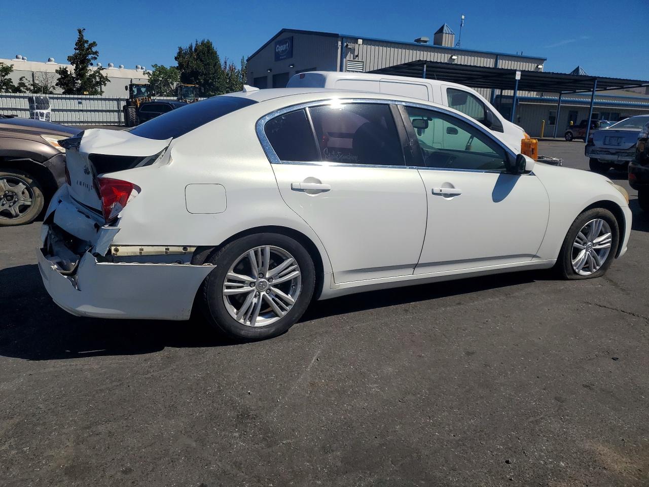 2010 Infiniti G37 Sedan Base White vin: JN1CV6AP6AM204280