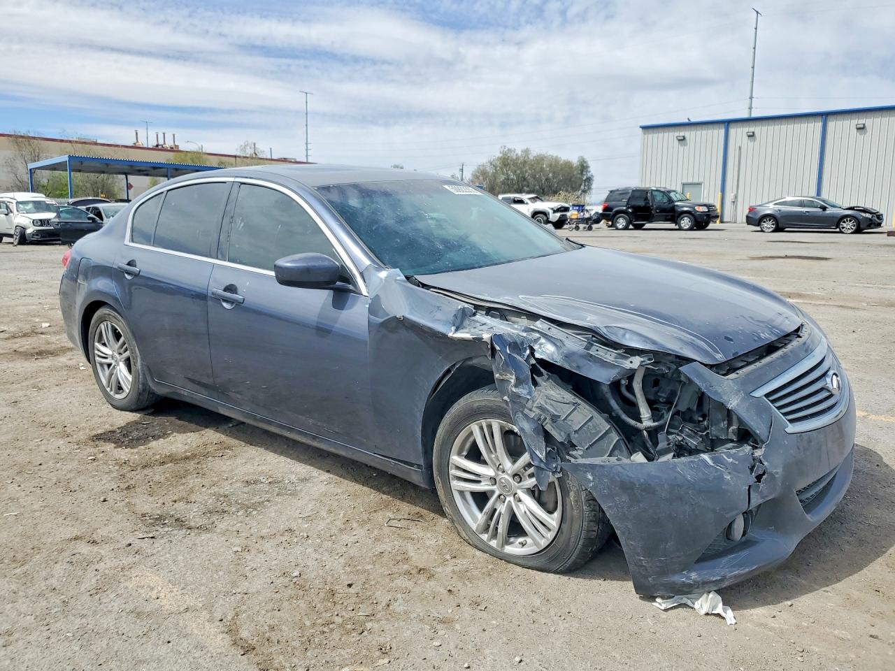 2010 Infiniti G37 Gray vin: JN1CV6AP6AM402776