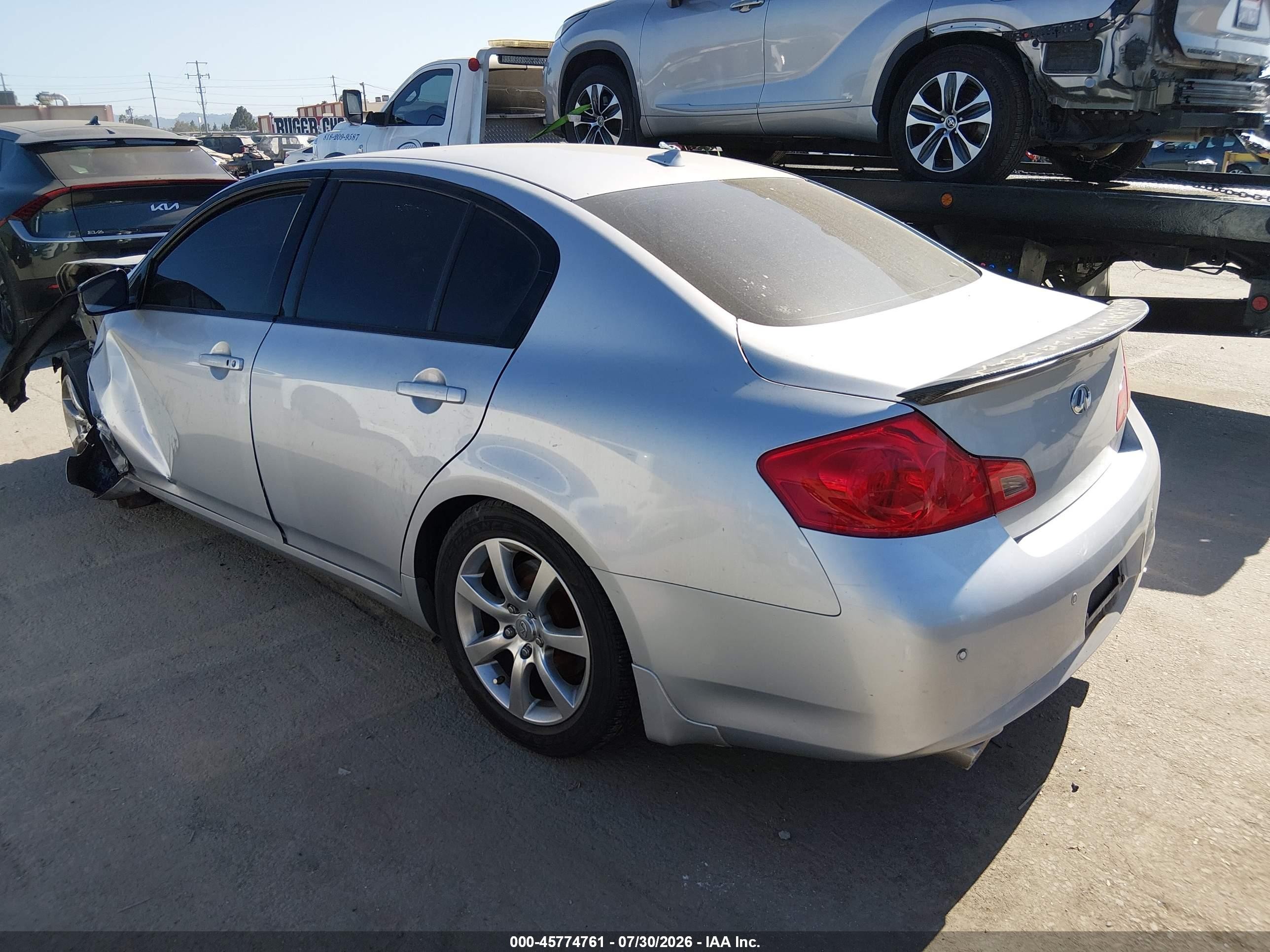 2010 Infiniti G37 Journey Silver vin: JN1CV6AP6AM403622