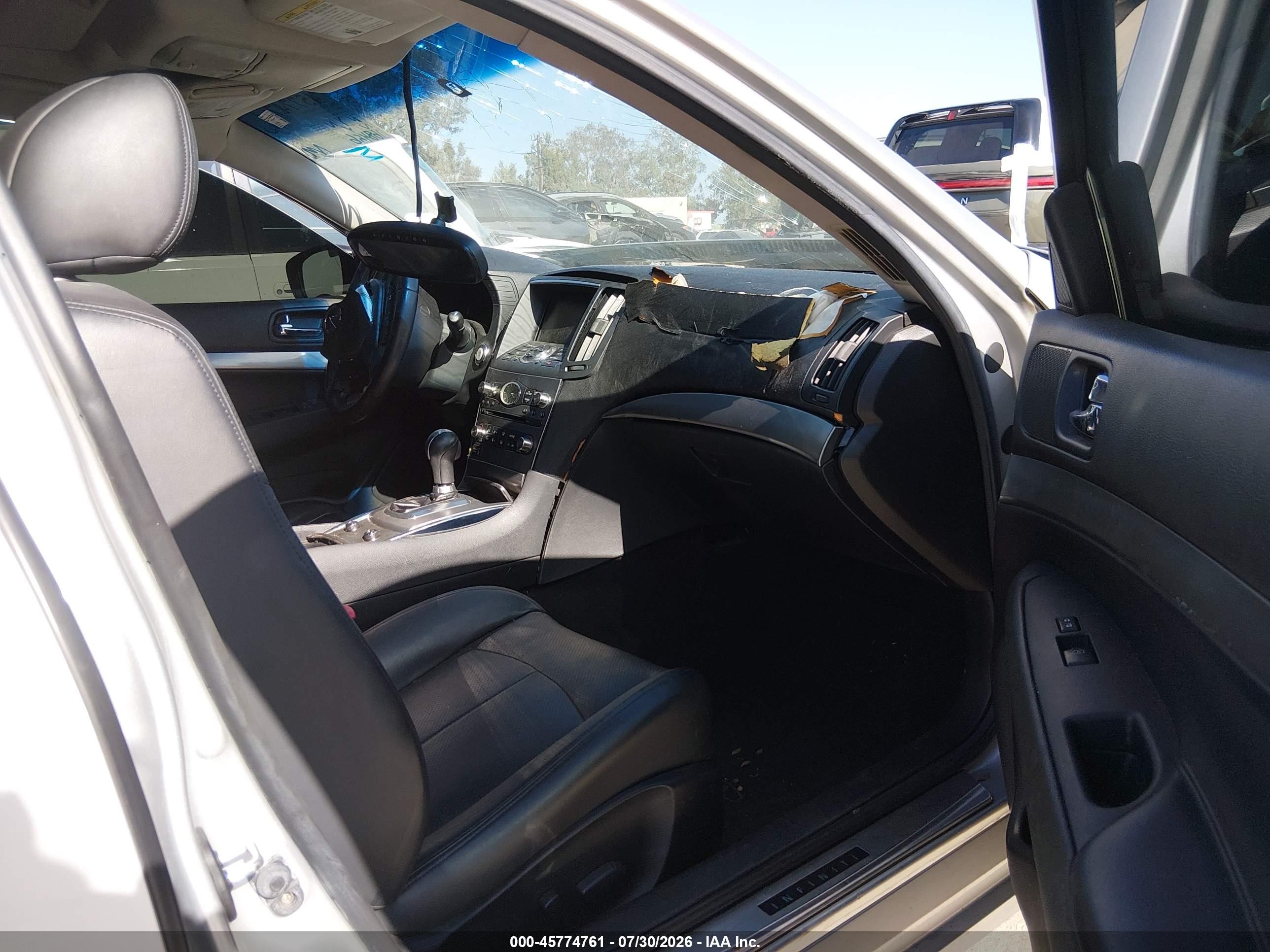 2010 Infiniti G37 Journey Silver vin: JN1CV6AP6AM403622
