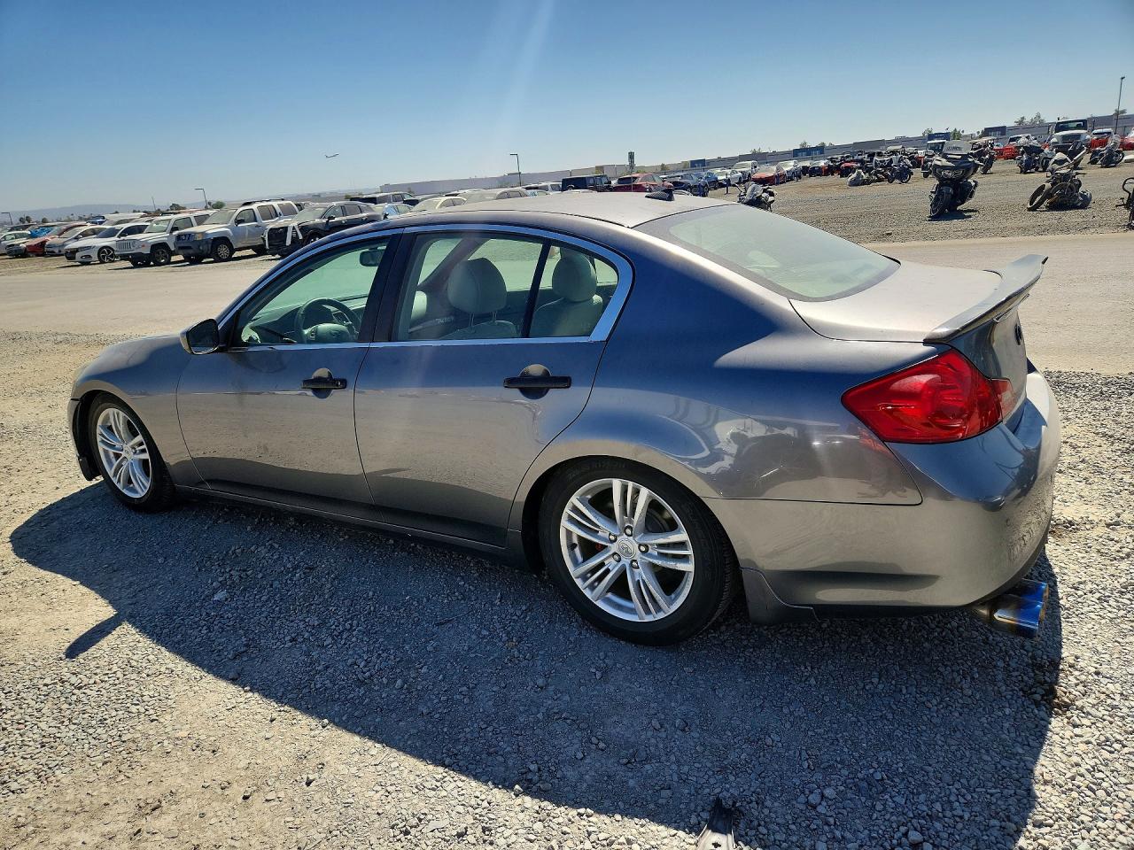 2010 Infiniti G37 Base/sport Gray vin: JN1CV6AP6AM406438