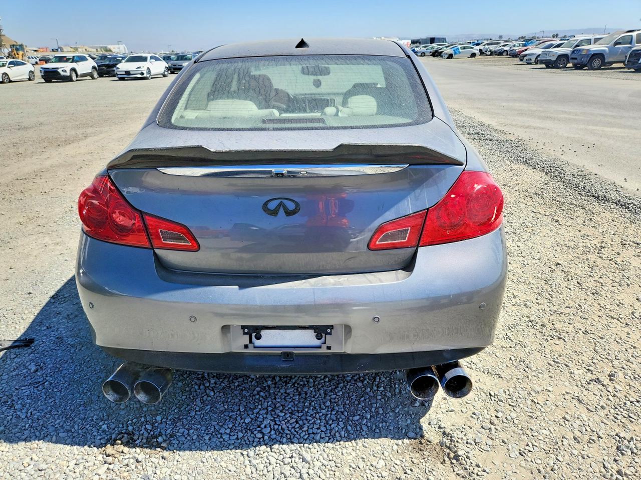 2010 Infiniti G37 Base/sport Gray vin: JN1CV6AP6AM406438