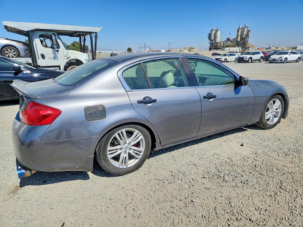 2010 Infiniti G37 Base/sport Gray vin: JN1CV6AP6AM406438