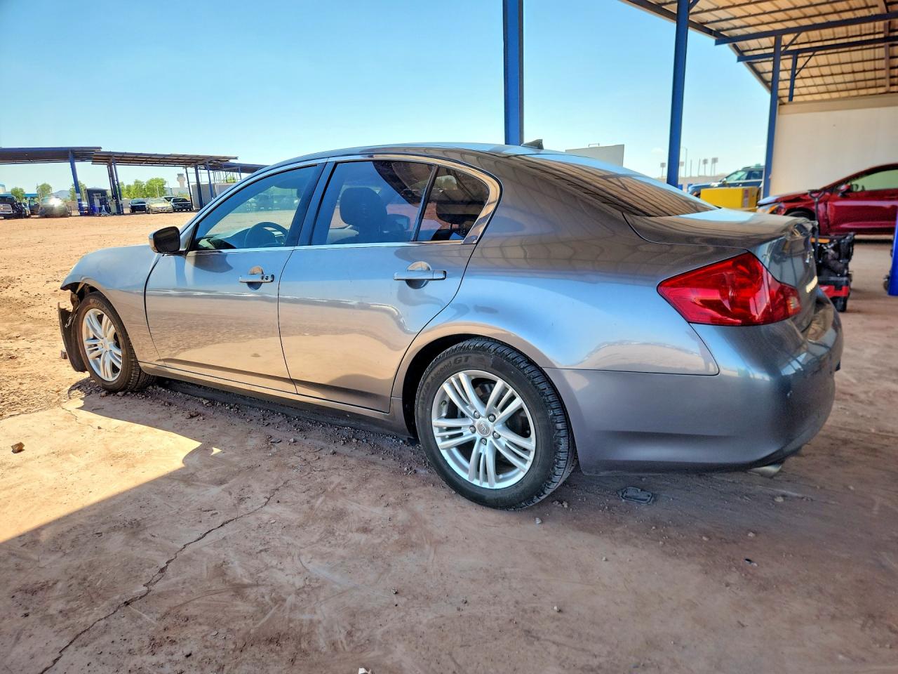 2010 Infiniti G37 Sedan Base Gray vin: JN1CV6AP6AM407265