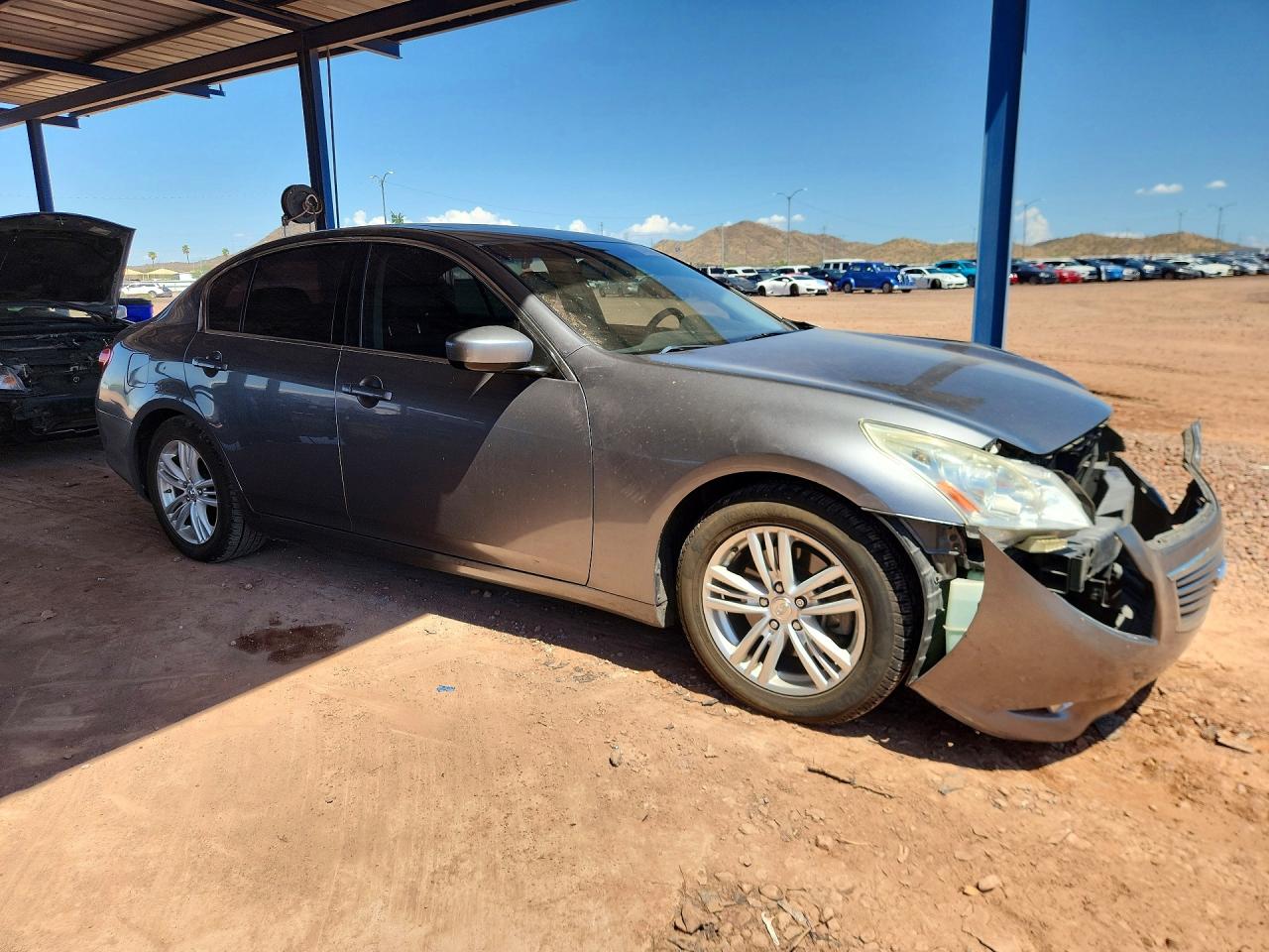 2010 Infiniti G37 Sedan Base Gray vin: JN1CV6AP6AM407265