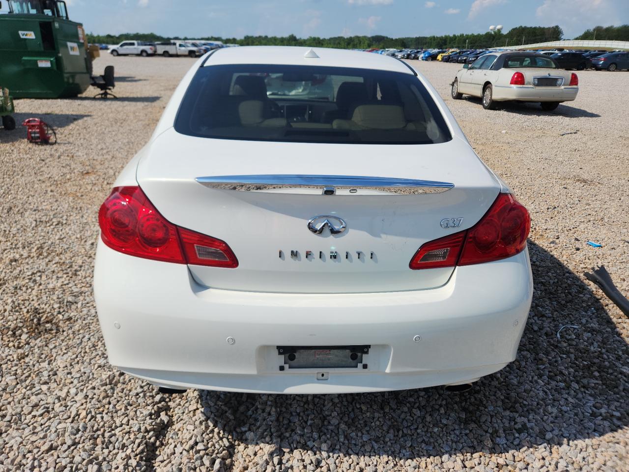 2011 Infiniti G37 Sedan Journey White vin: JN1CV6AP6BM305496