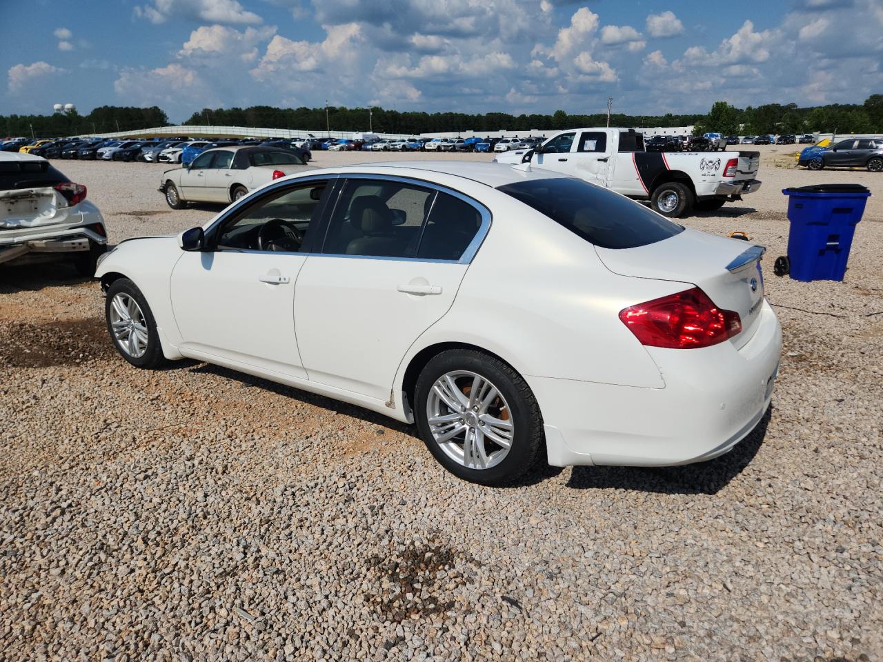 2011 Infiniti G37 Sedan Journey White vin: JN1CV6AP6BM305496