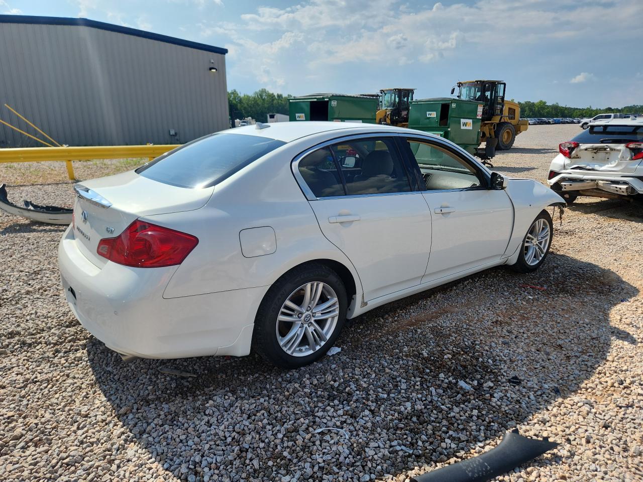 2011 Infiniti G37 Sedan Journey White vin: JN1CV6AP6BM305496