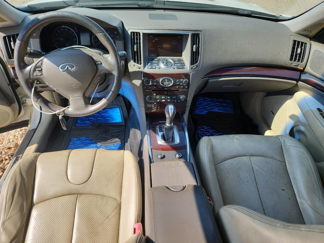 2011 Infiniti G37 Sedan Journey White vin: JN1CV6AP6BM305496