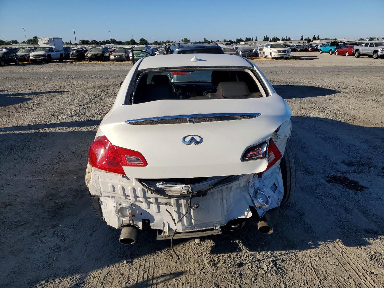 2012 Infiniti G37 Sedan Journey White vin: JN1CV6AP6CM620218