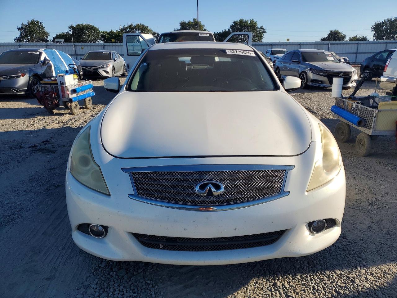 2012 Infiniti G37 Sedan Journey White vin: JN1CV6AP6CM620218