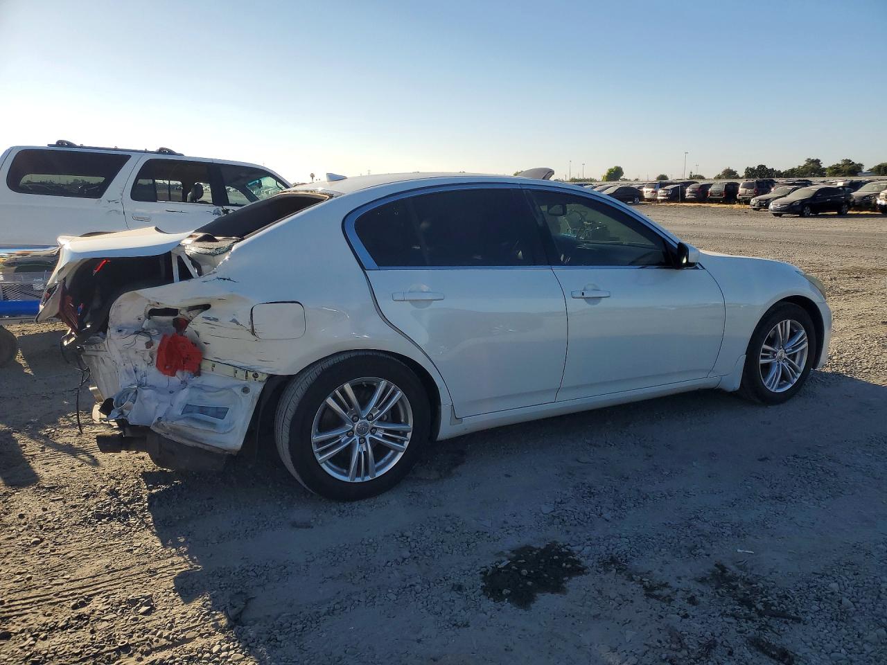 2012 Infiniti G37 Sedan Journey White vin: JN1CV6AP6CM620218