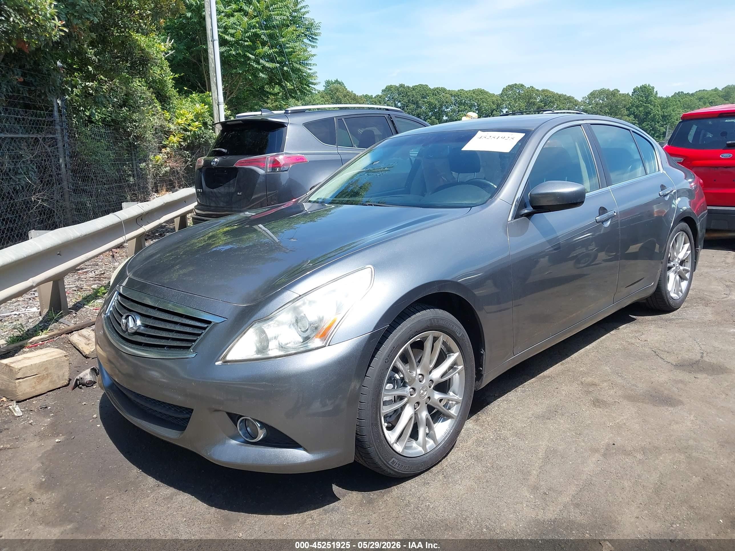 2012 Infiniti G37 Journey Gray vin: JN1CV6AP6CM620543