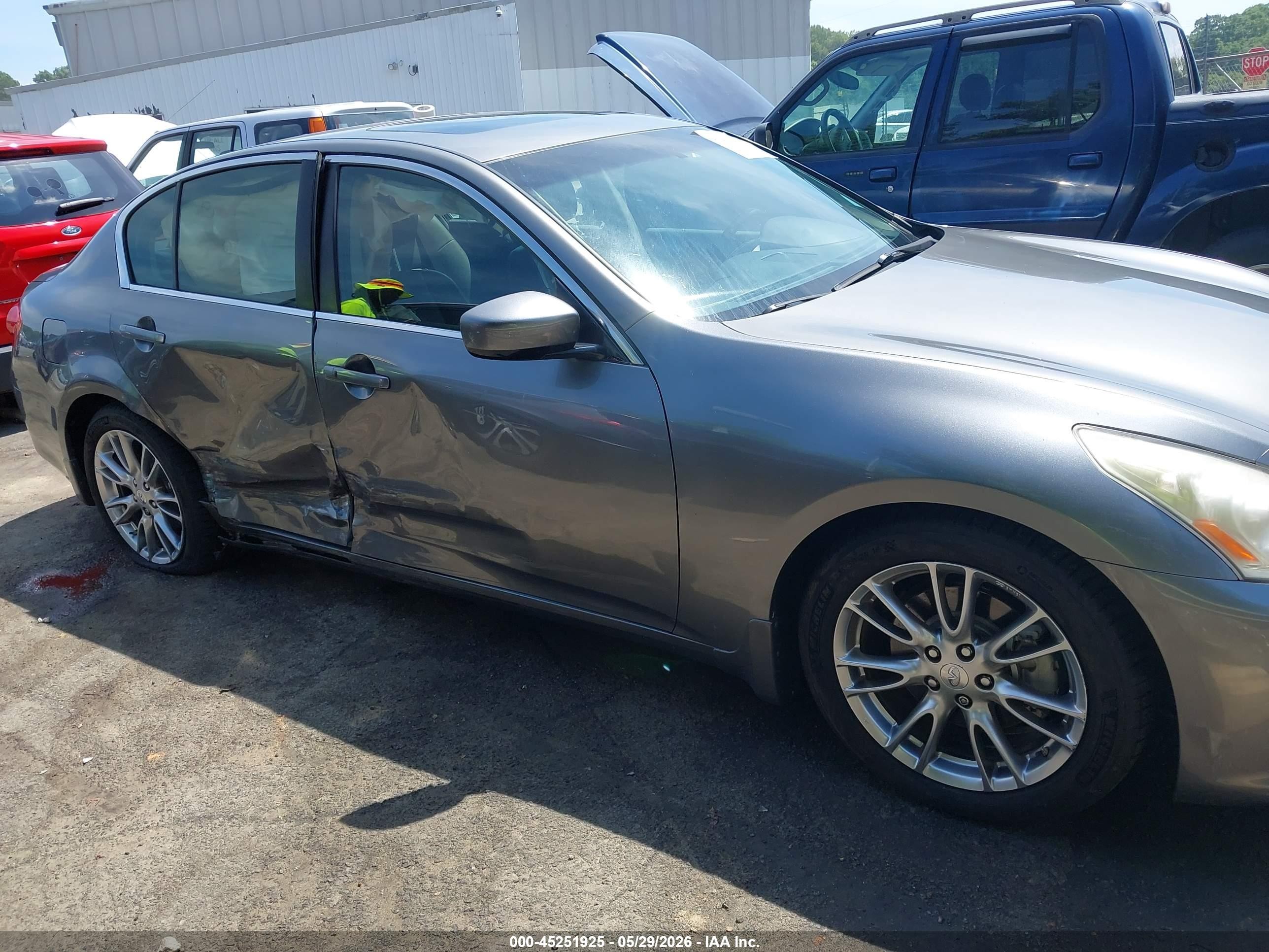 2012 Infiniti G37 Journey Gray vin: JN1CV6AP6CM620543