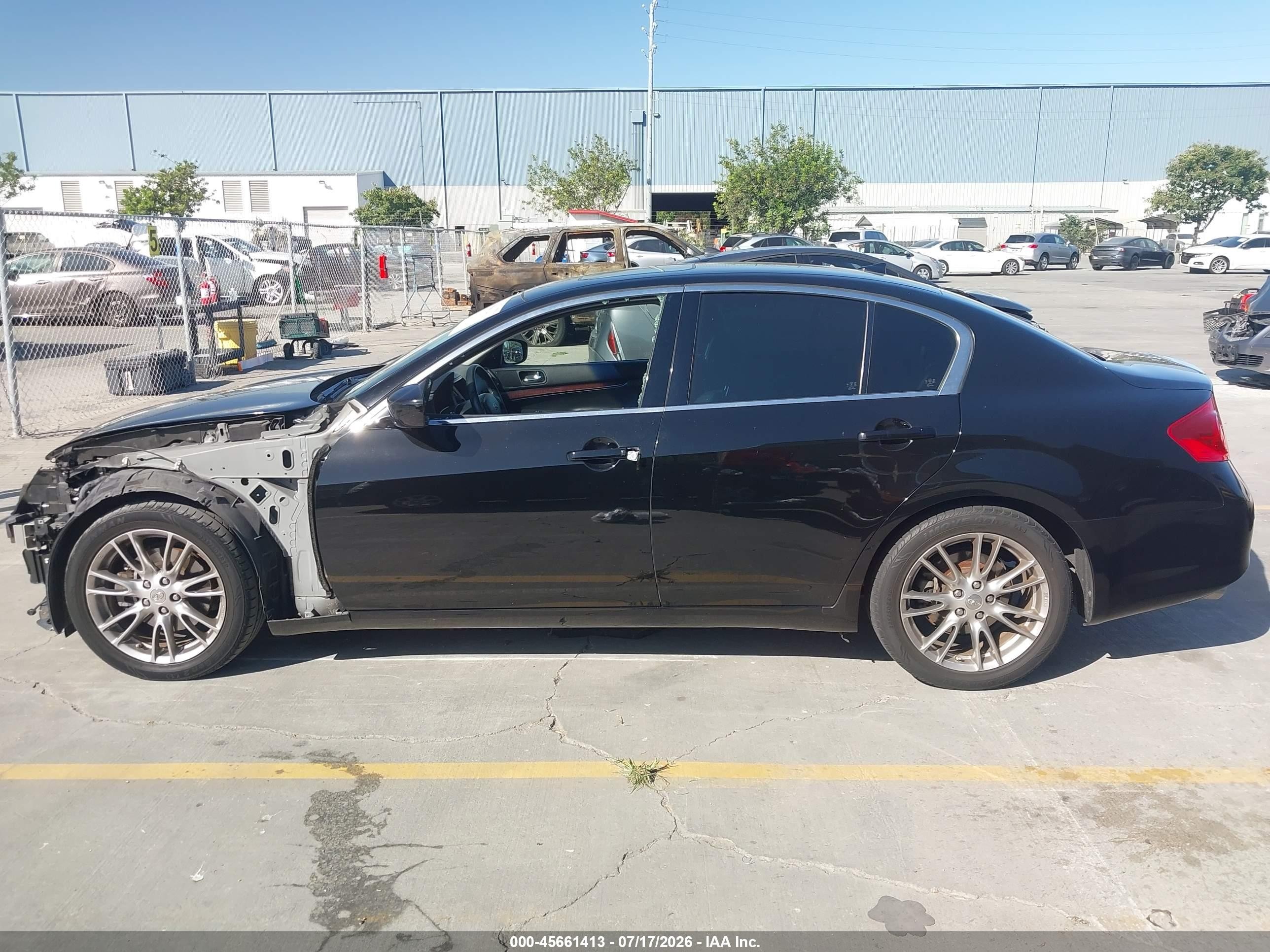2012 Infiniti G37 Journey Black vin: JN1CV6AP6CM622390