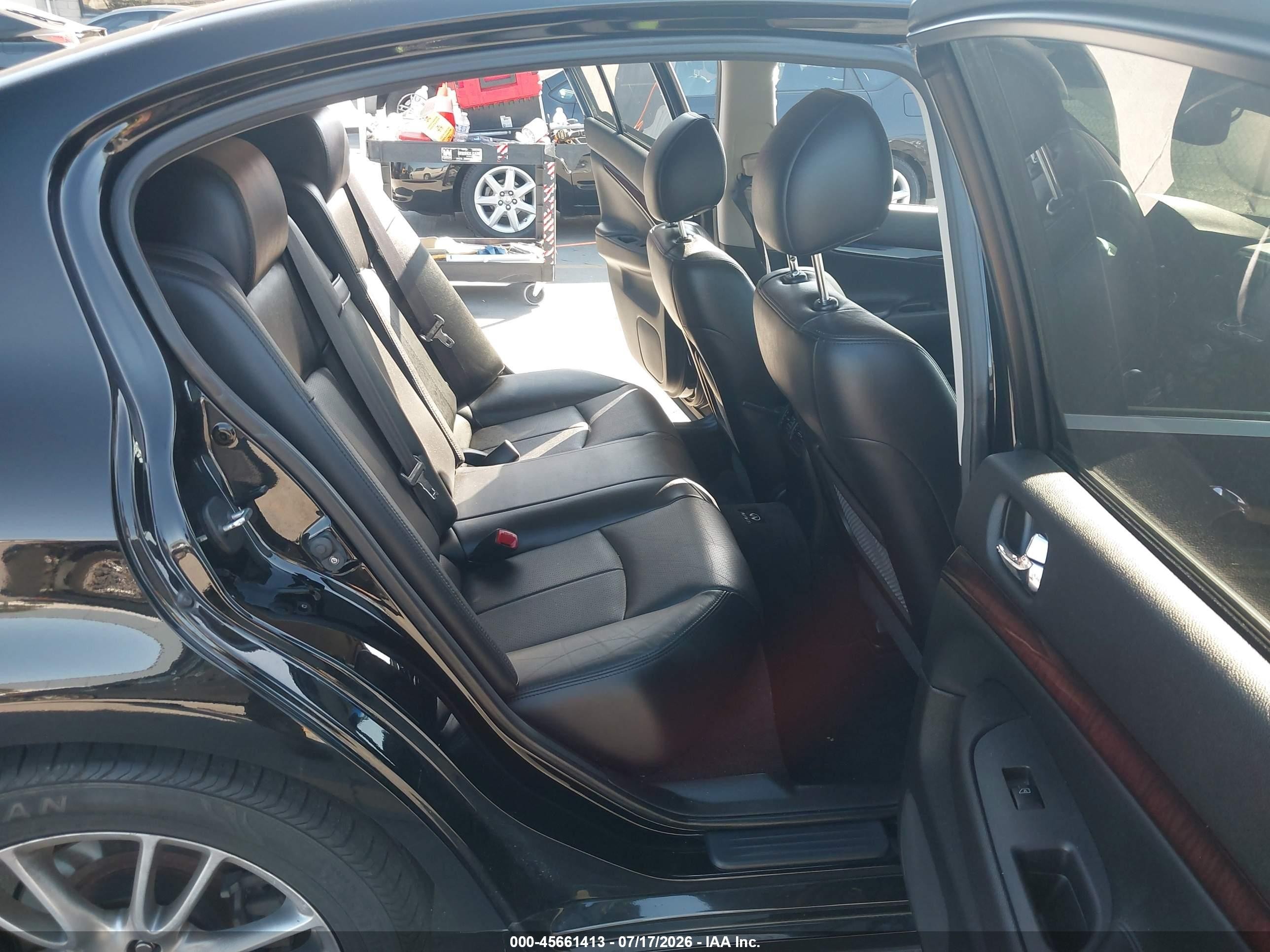 2012 Infiniti G37 Journey Black vin: JN1CV6AP6CM622390