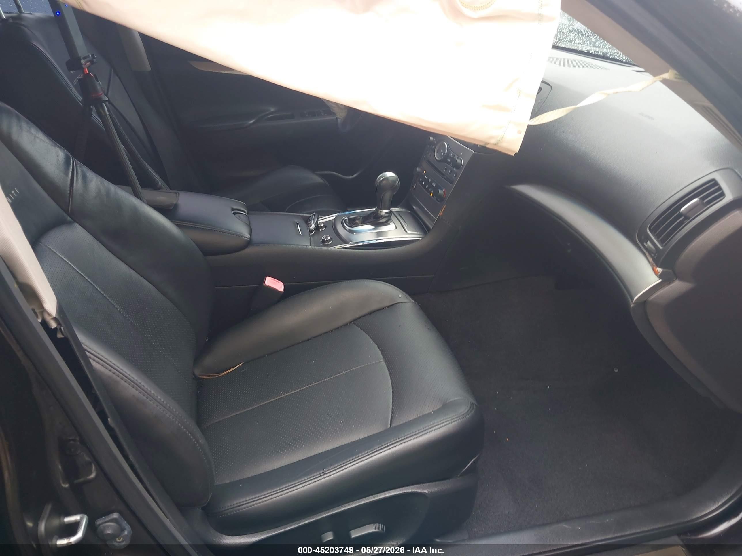 2012 Infiniti G37 Journey Black vin: JN1CV6AP6CM624270