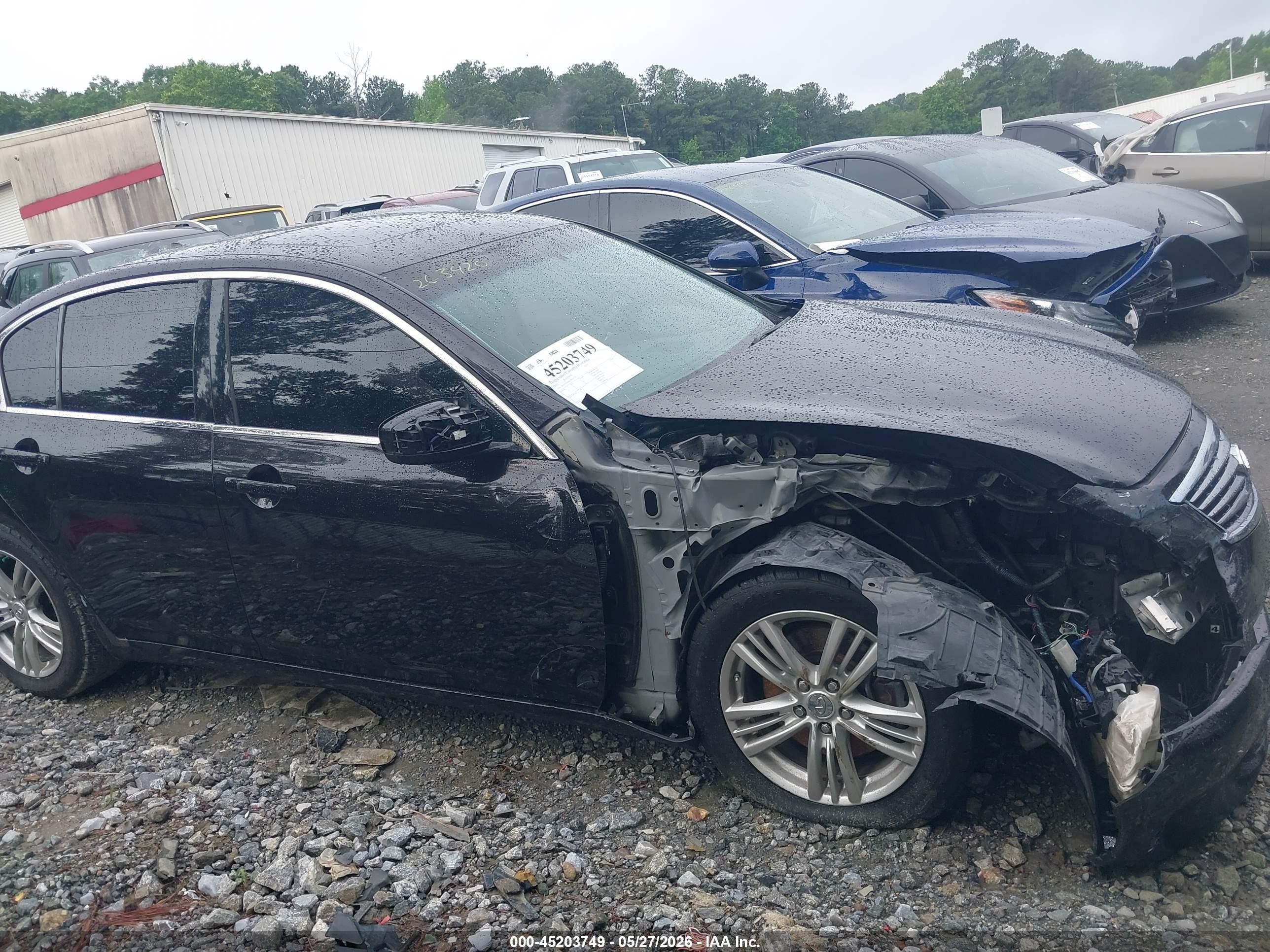 2012 Infiniti G37 Journey Black vin: JN1CV6AP6CM624270