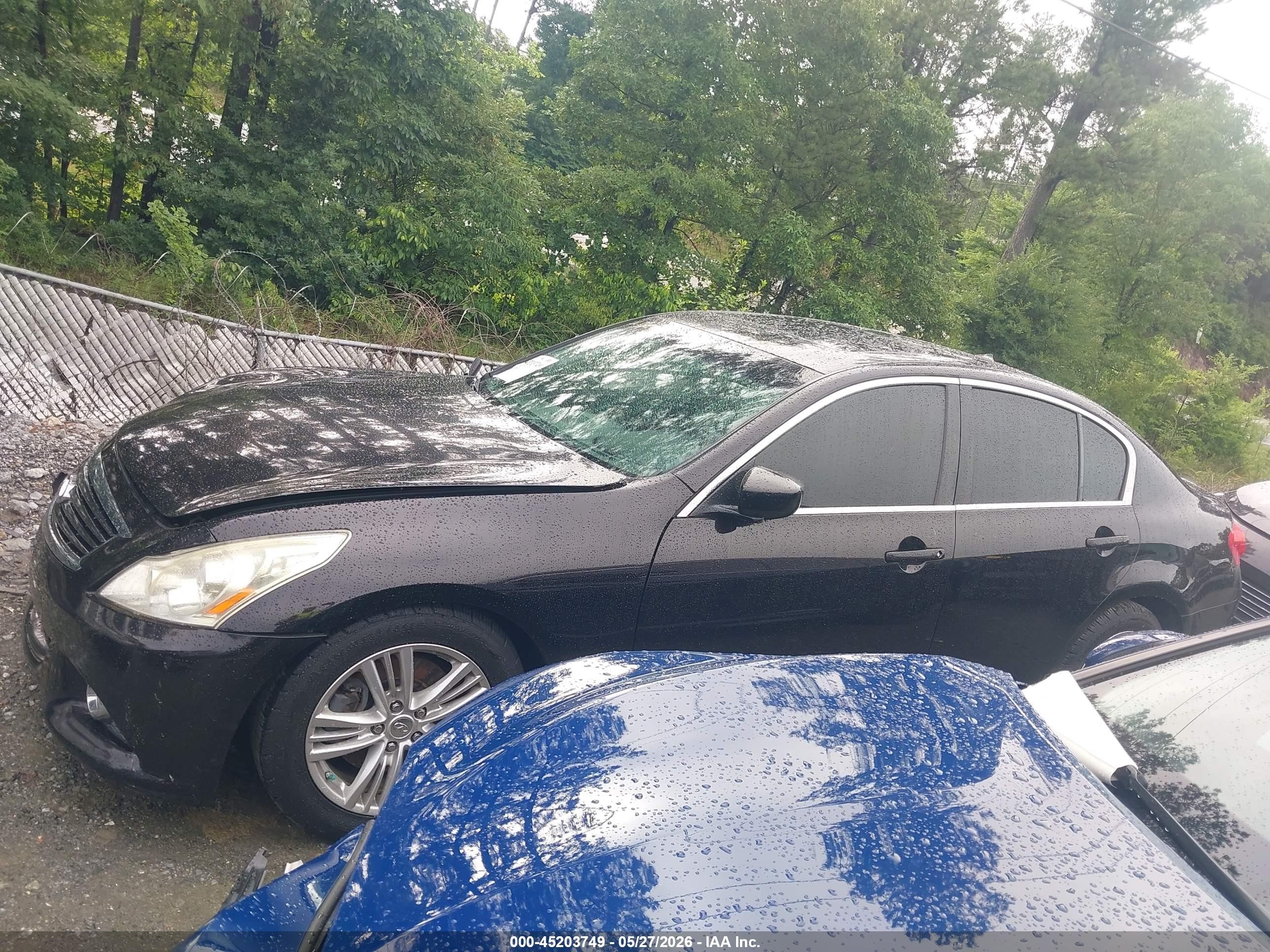 2012 Infiniti G37 Journey Black vin: JN1CV6AP6CM624270