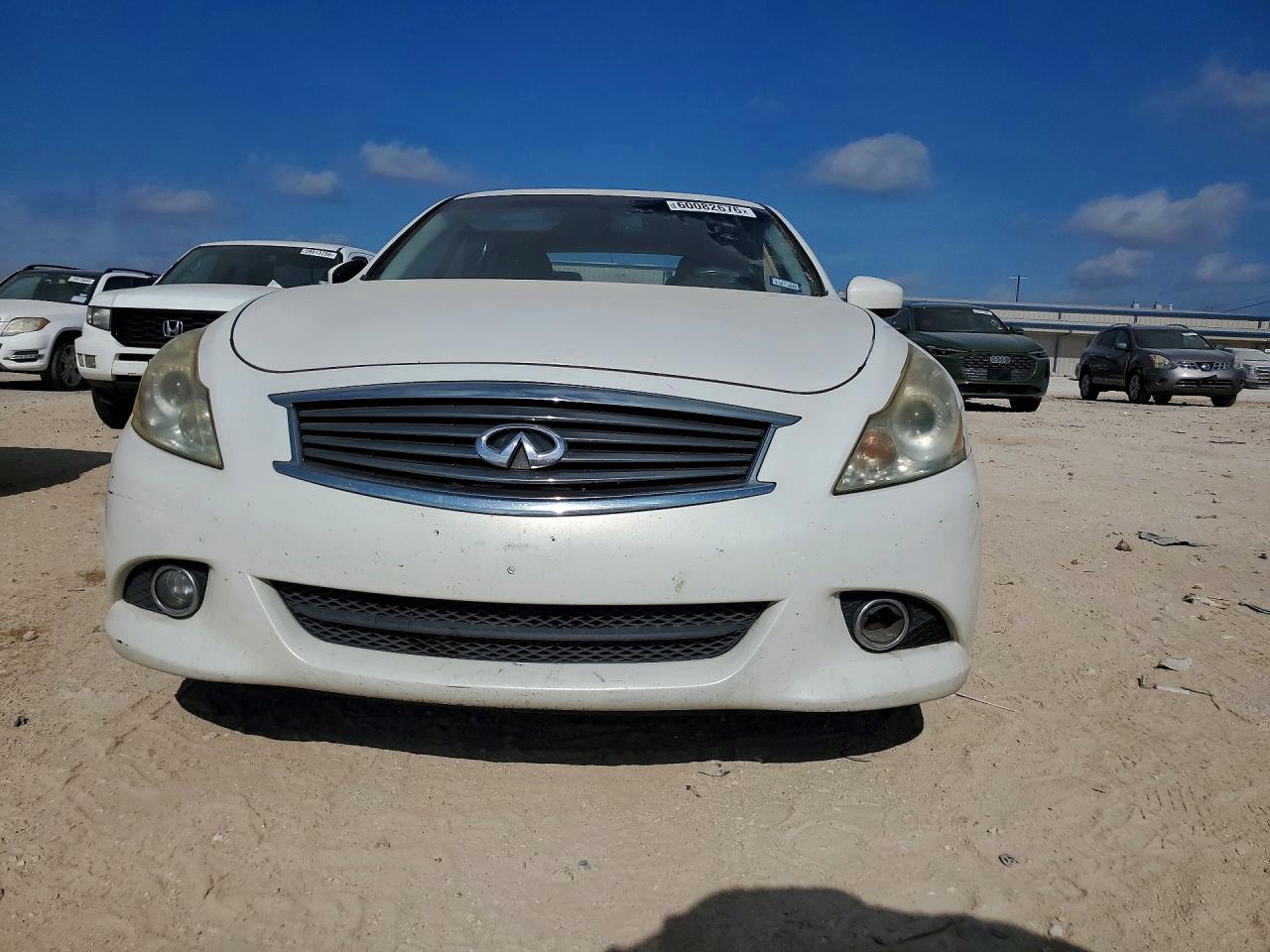 2012 Infiniti G37 Sedan Journey White vin: JN1CV6AP6CM624589