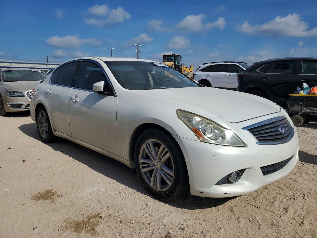 2012 Infiniti G37 Sedan Journey White vin: JN1CV6AP6CM624589