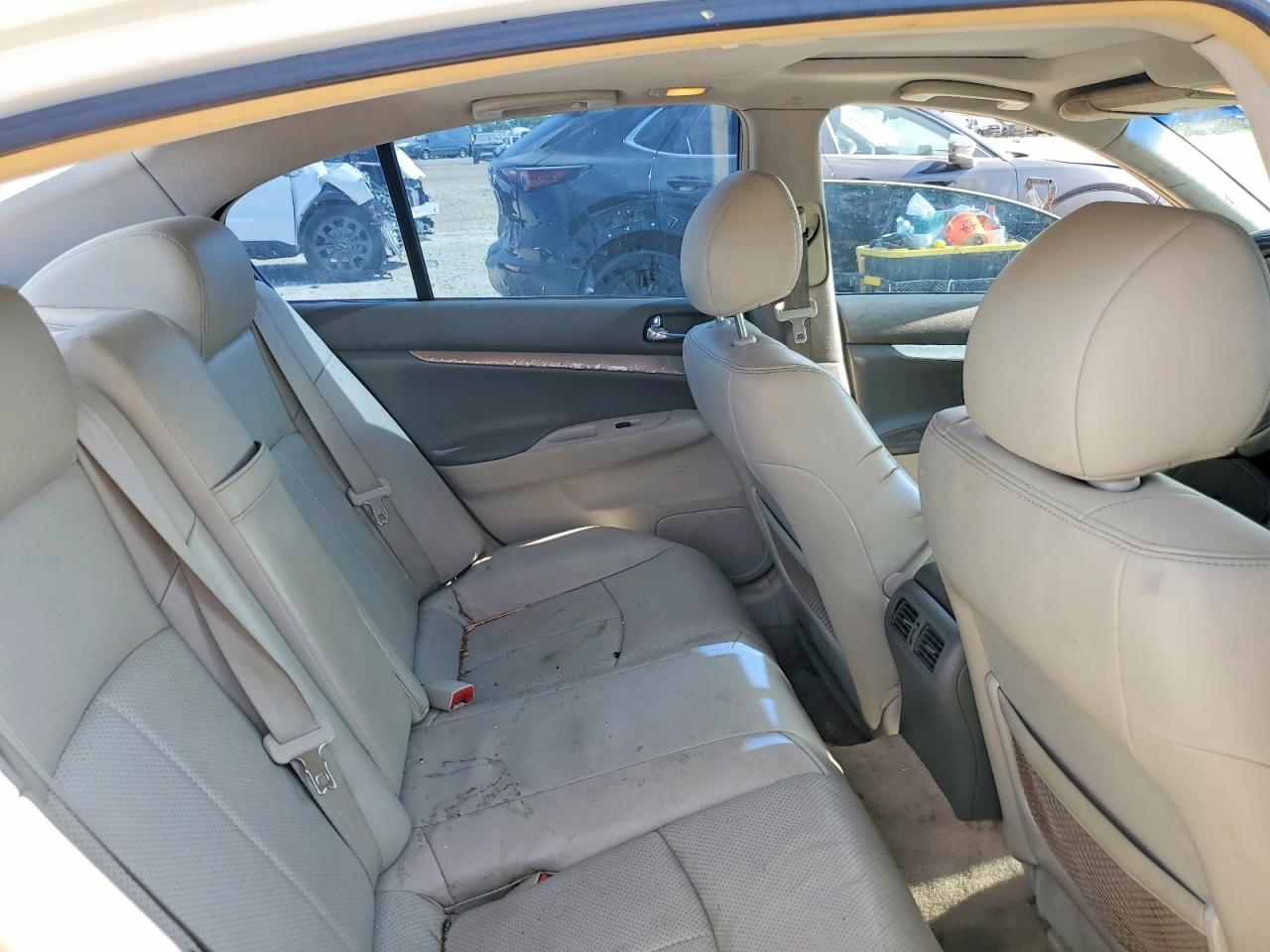 2012 Infiniti G37 Sedan Journey White vin: JN1CV6AP6CM624589