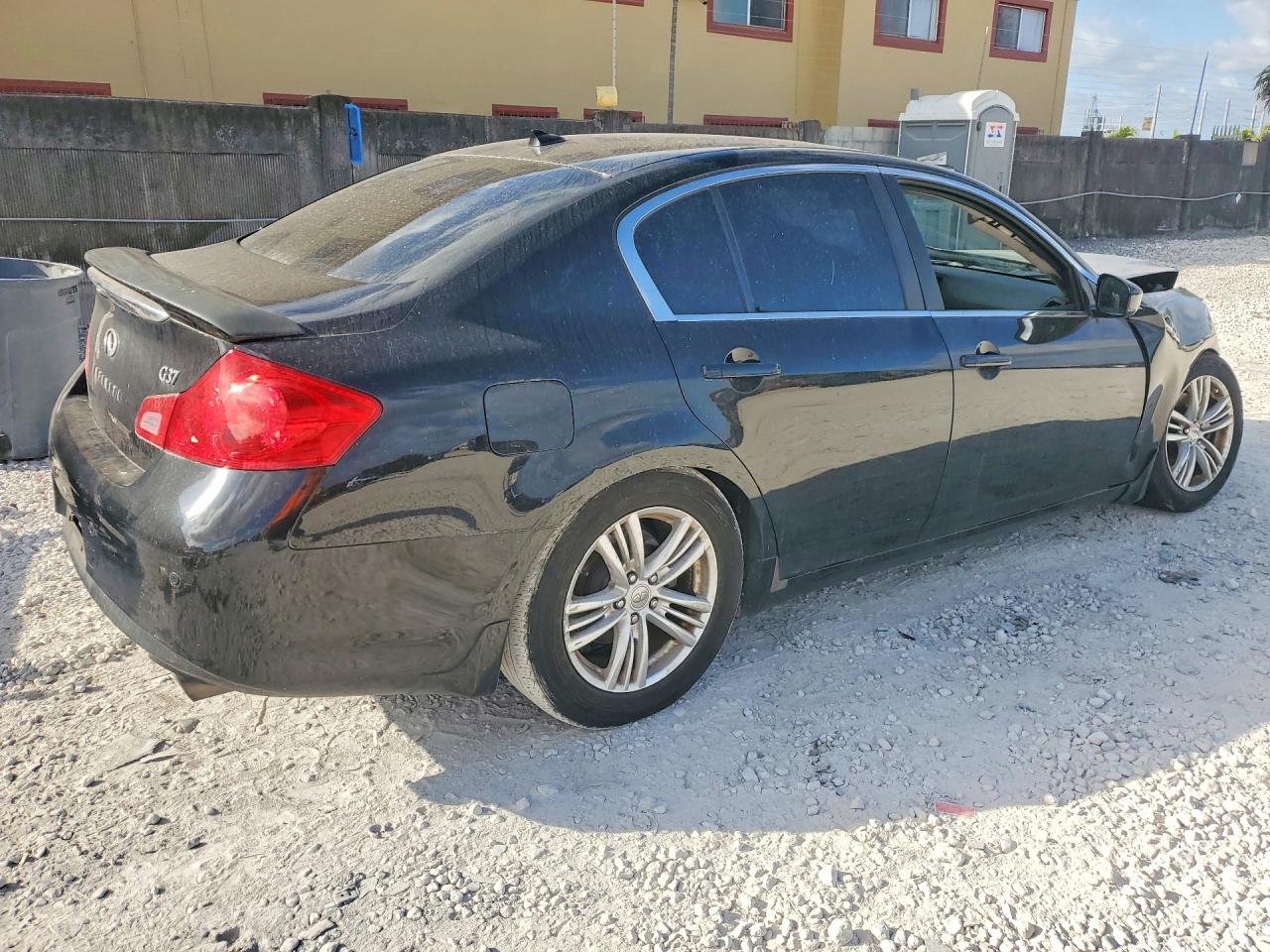 2012 Infiniti G37 Base Black vin: JN1CV6AP6CM625807