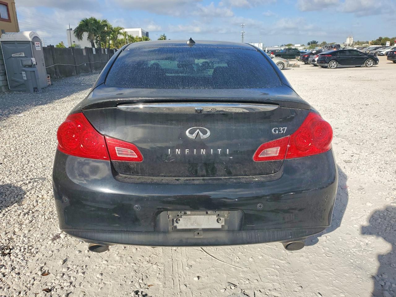 2012 Infiniti G37 Base Black vin: JN1CV6AP6CM625807